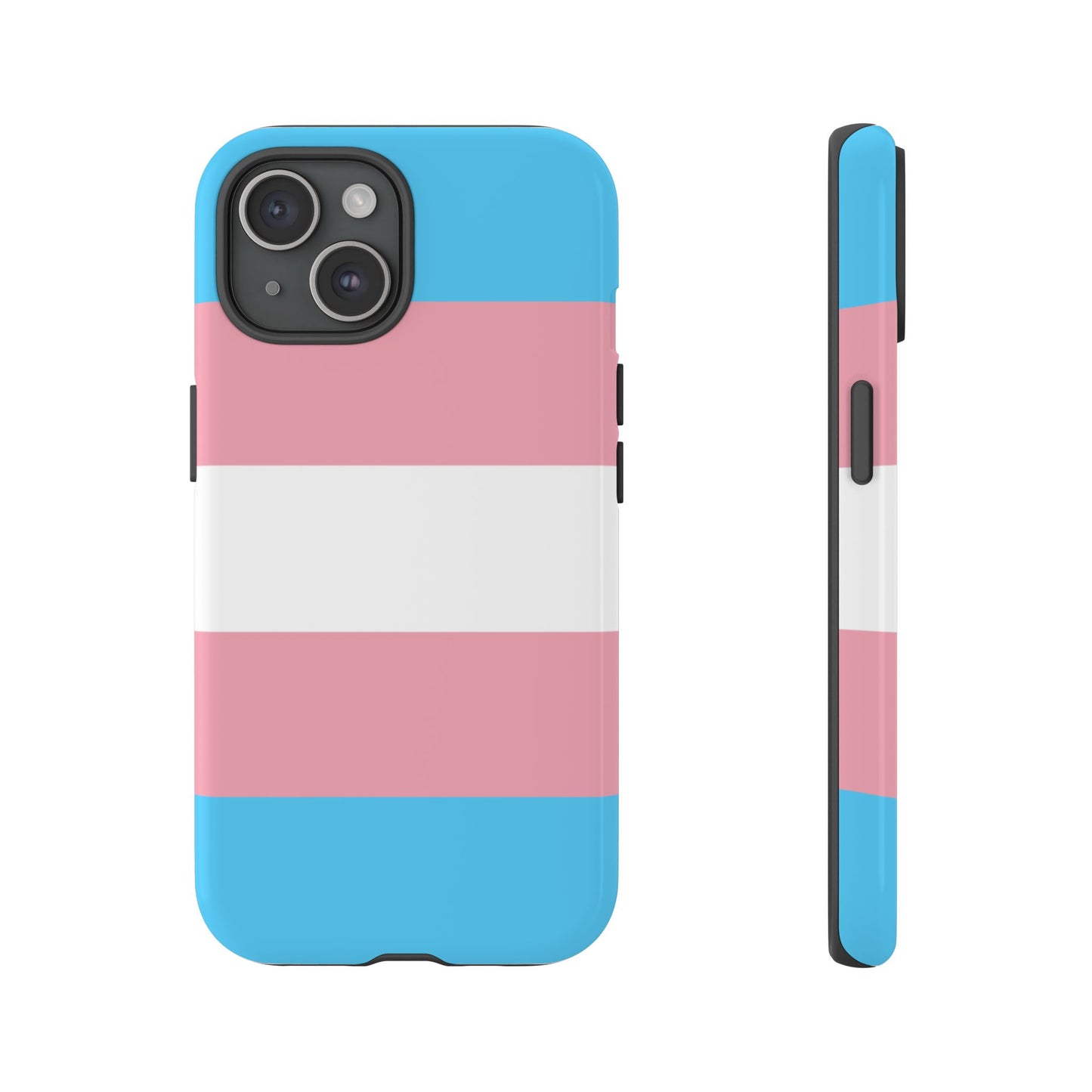 Transgender Pride iPhone Case – LGBTQ Flag Protective Cover for iPhone 11 12 13 14 15 16 17