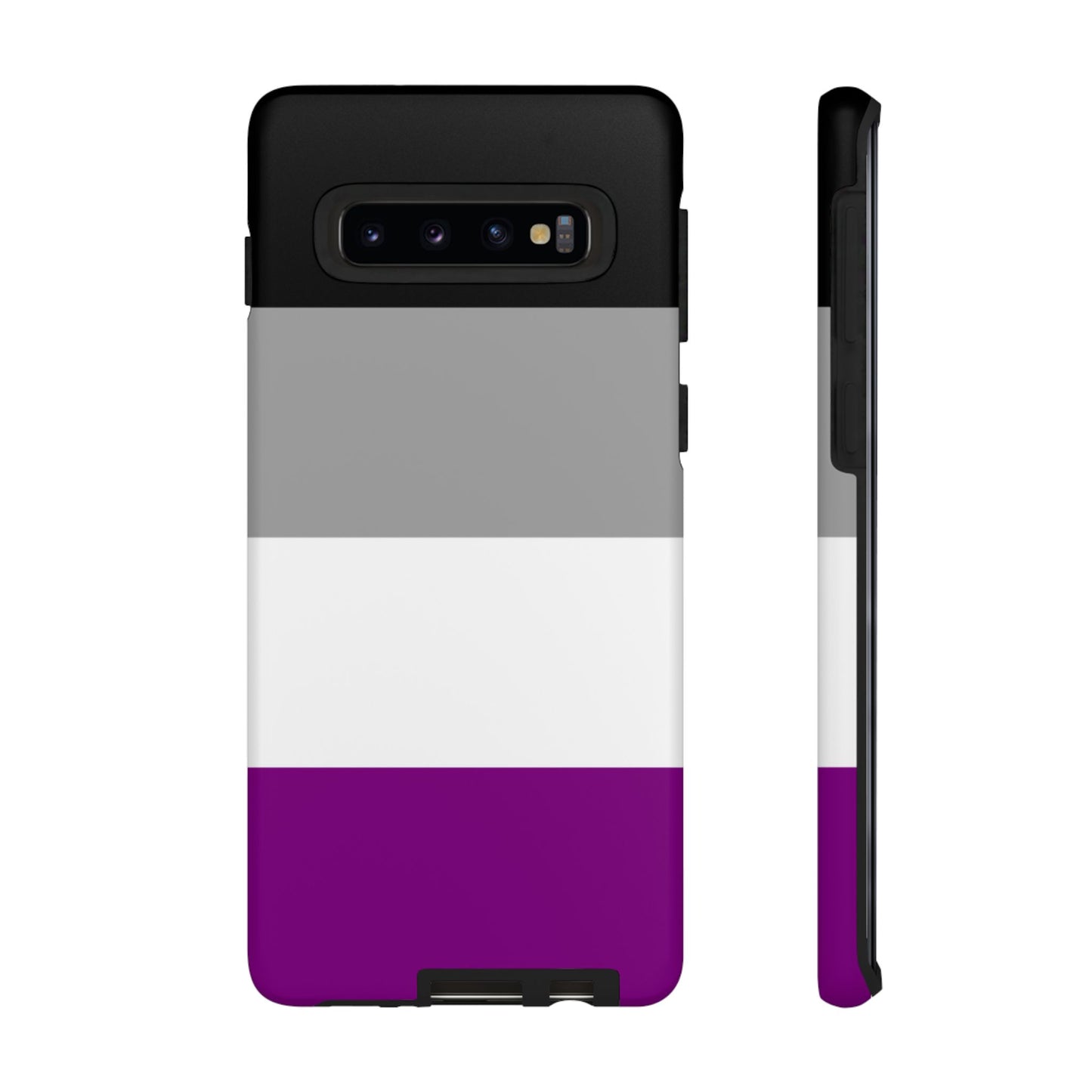 Asexual Pride Samsung Phone Case – LGBTQ Flag Protective Cover for Galaxy S21 S22 S23 S24 S25