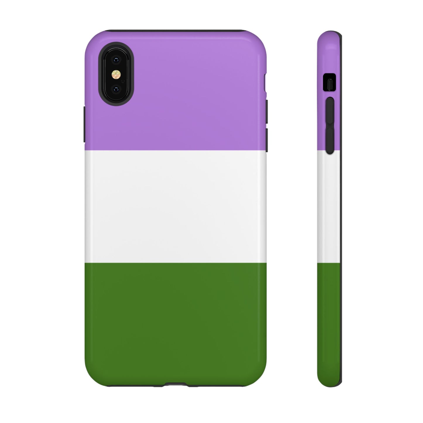 Genderqueer Pride iPhone Case – LGBTQ Flag Protective Cover for iPhone 11 12 13 14 15 16 17