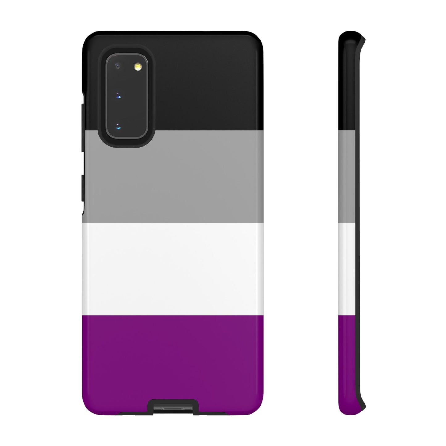 Asexual Pride Samsung Phone Case – LGBTQ Flag Protective Cover for Galaxy S21 S22 S23 S24 S25