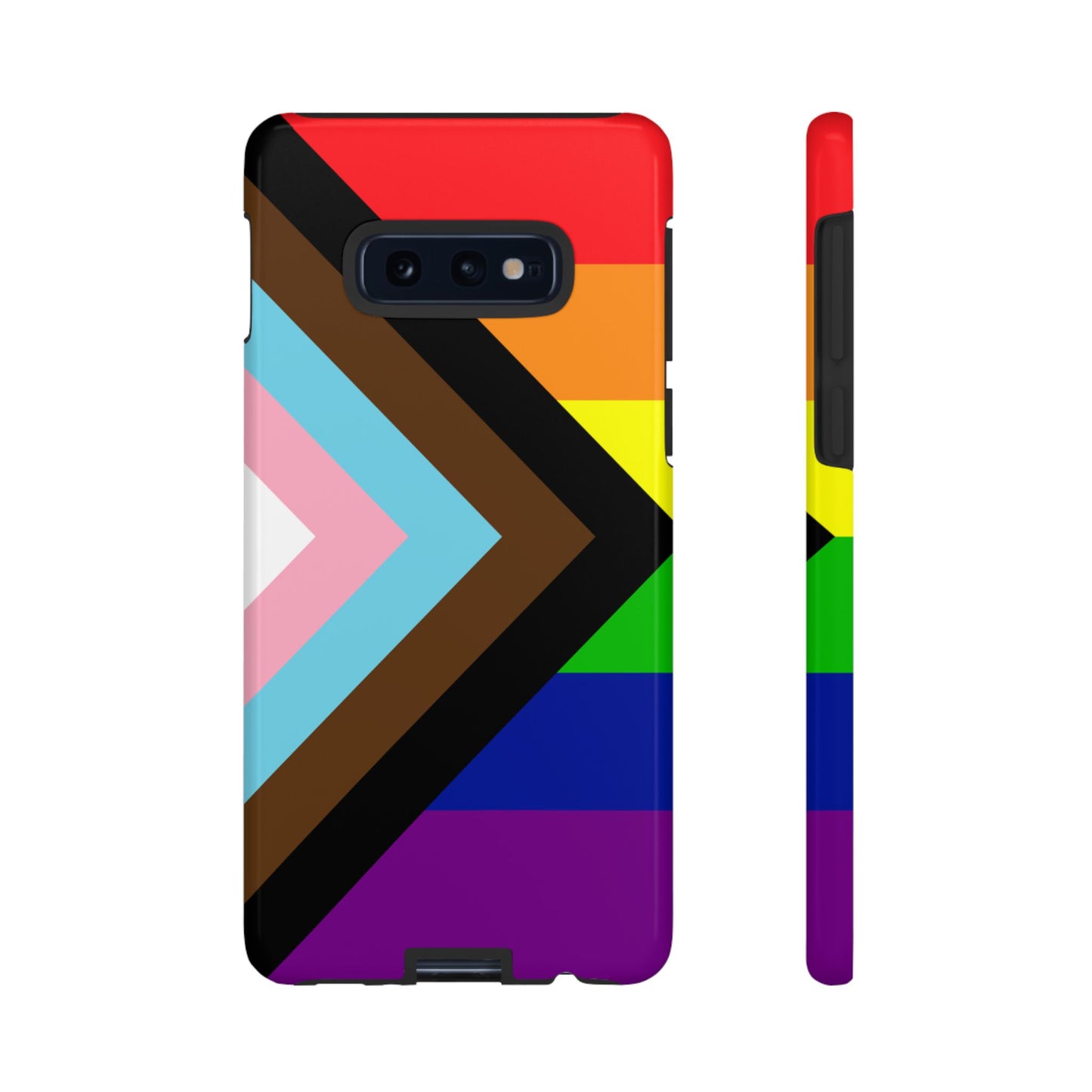 Progress Pride Samsung Phone Case – LGBTQ Flag Protective Cover for Galaxy S21 S22 S23 S24 S25