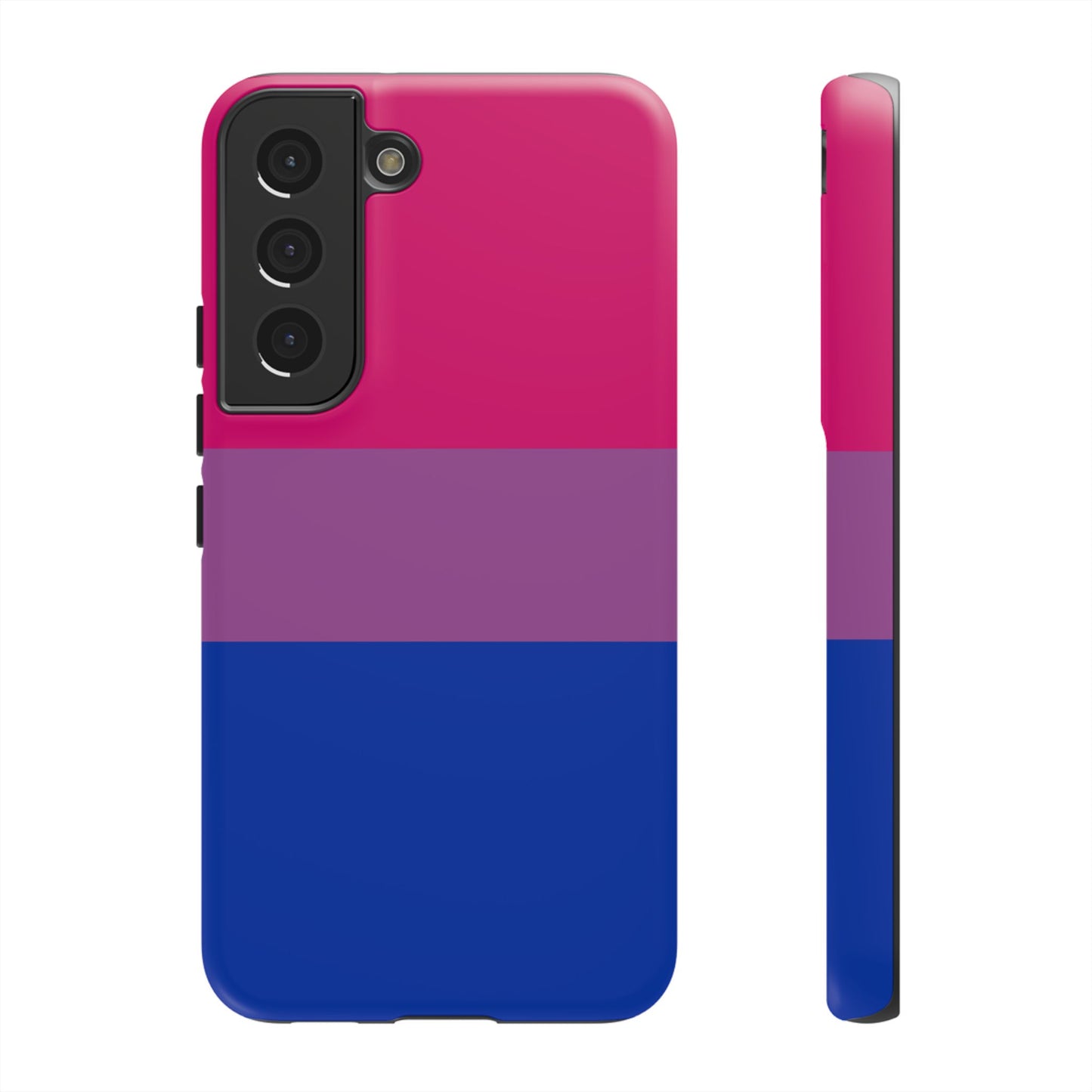 Bisexual Pride Samsung Phone Case – LGBTQ Flag Protective Cover for Galaxy S21 S22 S23 S24 S25