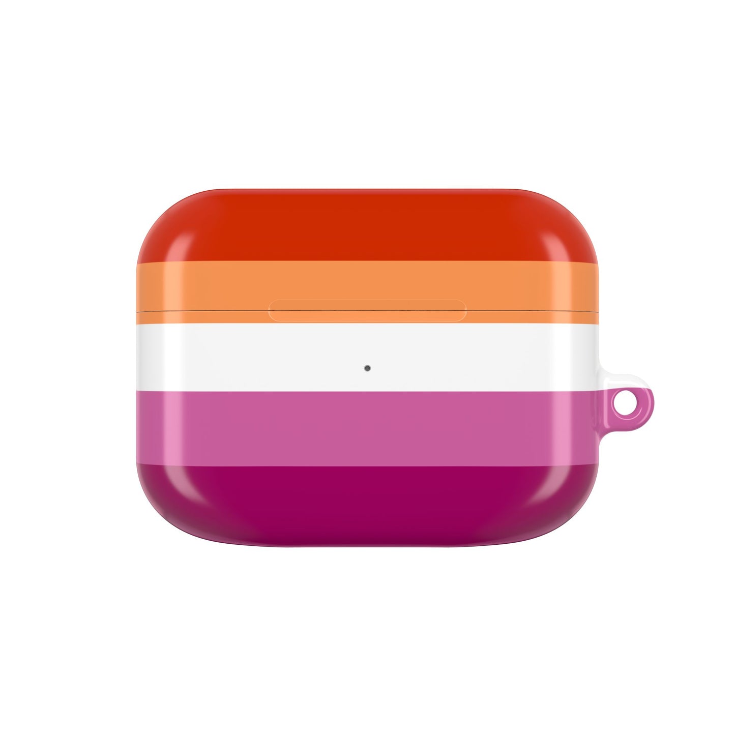 Lesbian Pride Flag AirPods Case Cover | LGBTQ AirPods Case for AirPods Pro & Gen 1–4