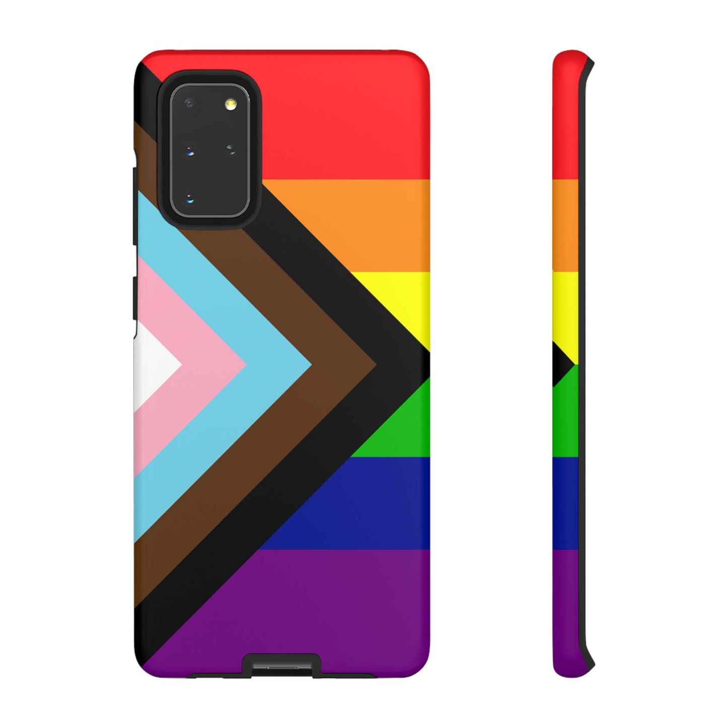 Progress Pride Samsung Phone Case – LGBTQ Flag Protective Cover for Galaxy S21 S22 S23 S24 S25