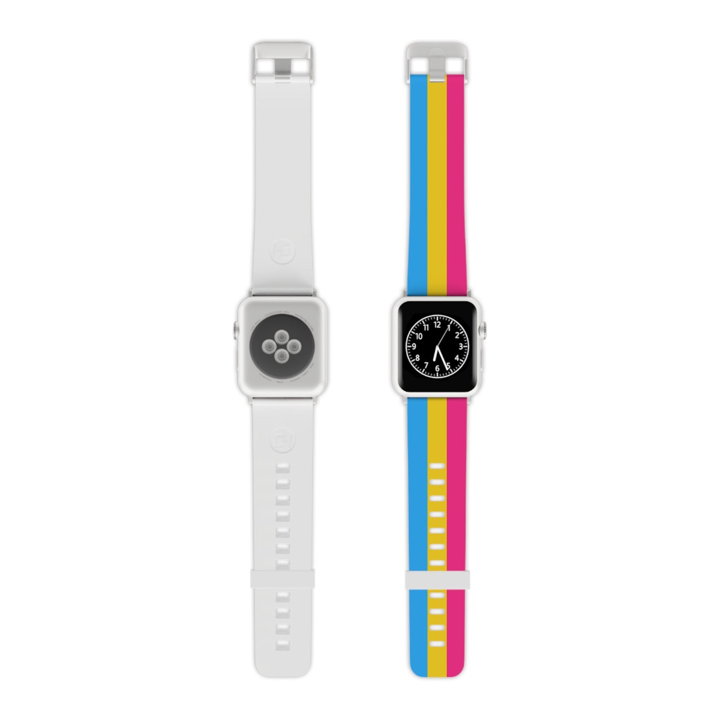 Pansexual Pride Apple Watch Band – LGBTQ Silicone Strap