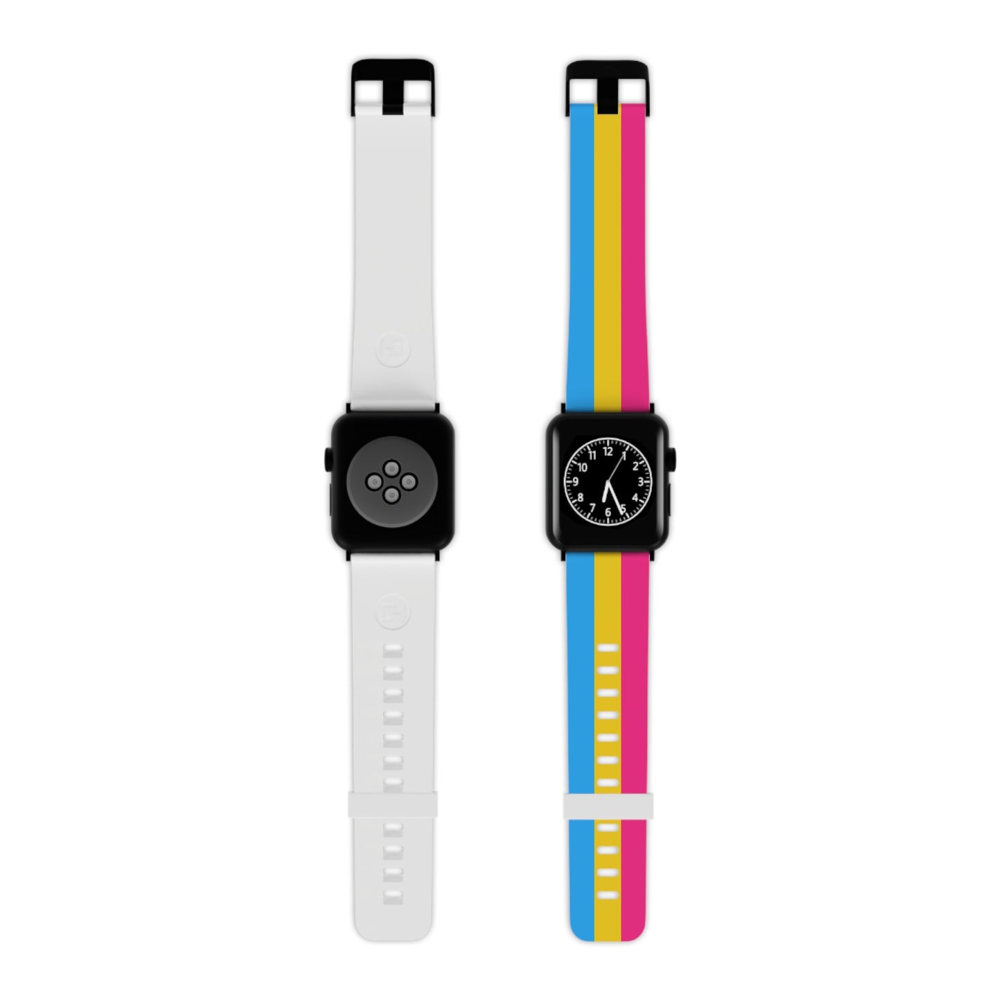 Pansexual Pride Apple Watch Band – LGBTQ Silicone Strap