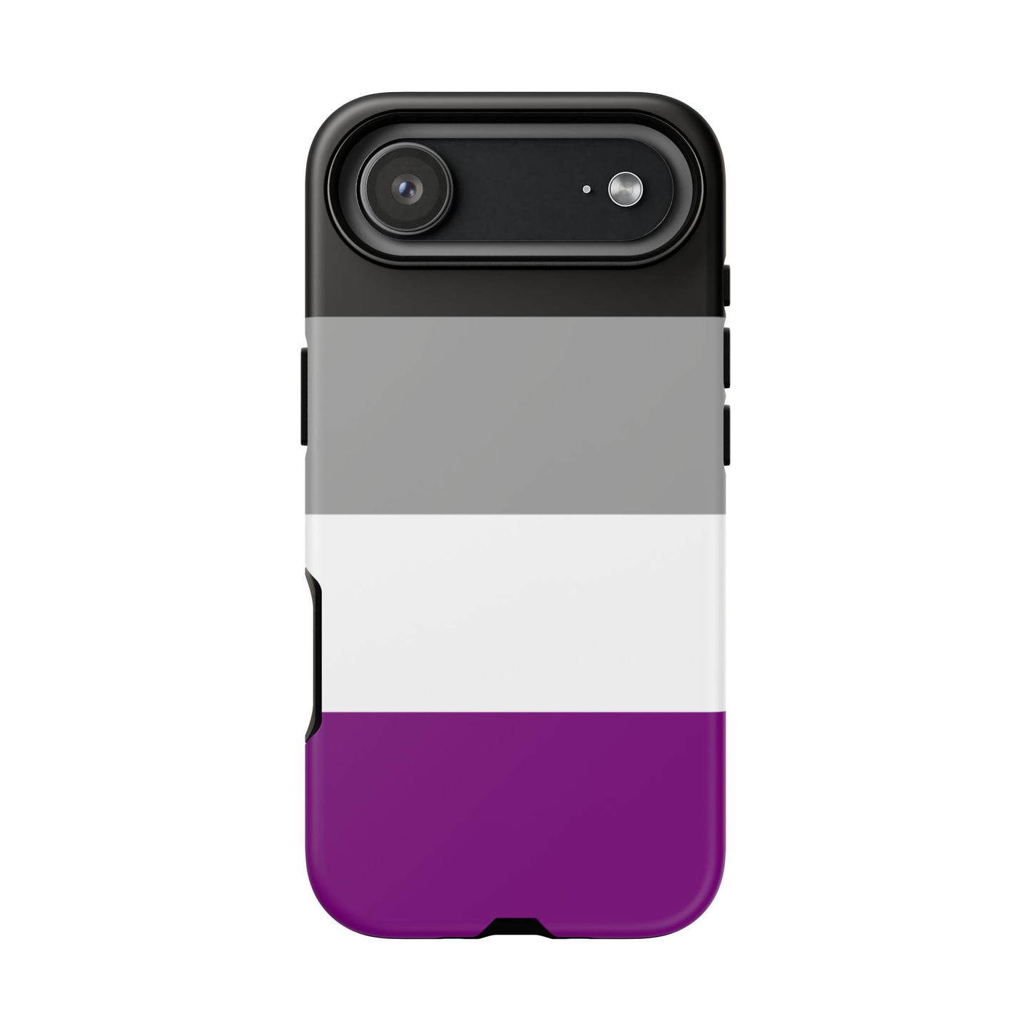 Asexual Pride iPhone Case – LGBTQ Flag Protective Cover for iPhone 11 12 13 14 15 16 17