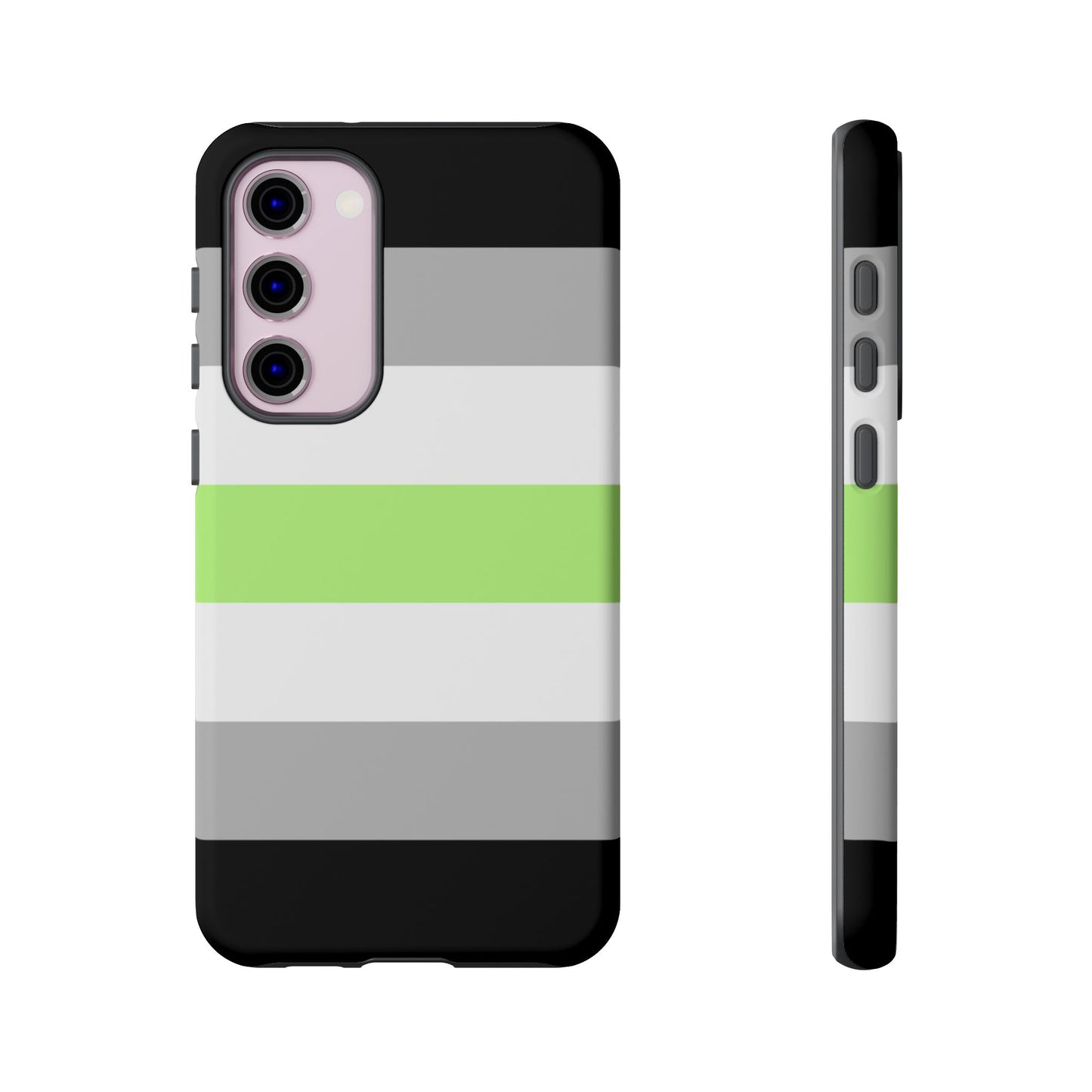 Agender Pride Samsung Phone Case – LGBTQ Flag Protective Cover for Galaxy S21 S22 S23 S24 S25