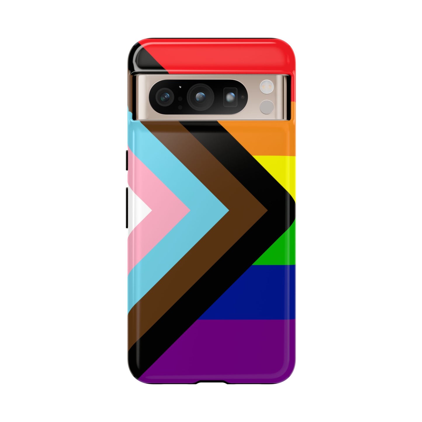Progress Pride Google Pixel Phone Case – LGBTQ Protective Cover for Pixel 6 7 8 9