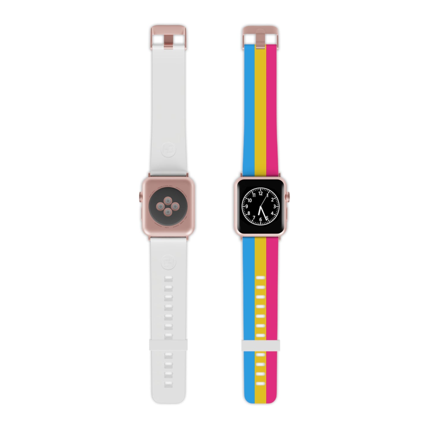 Pansexual Pride Apple Watch Band – LGBTQ Silicone Strap