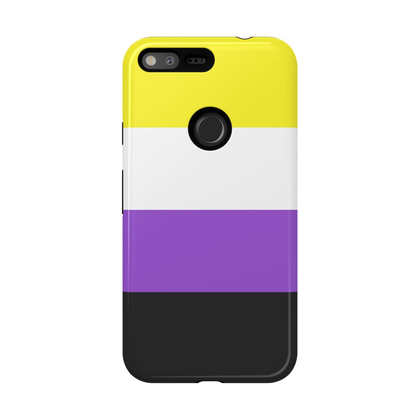 Nonbinary Pride Google Pixel Phone Case – LGBTQ Protective Cover for Pixel 6 7 8 9