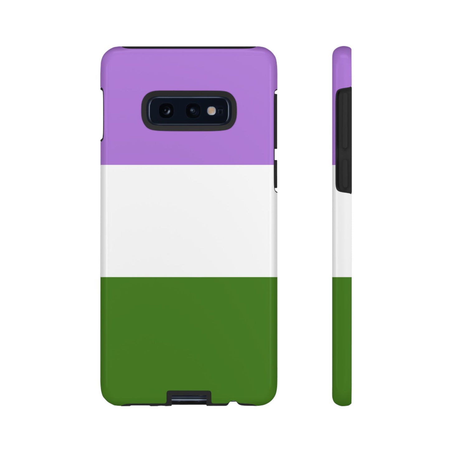 Genderqueer Pride Samsung Phone Case – LGBTQ Flag Protective Cover for Galaxy S21 S22 S23 S24 S25