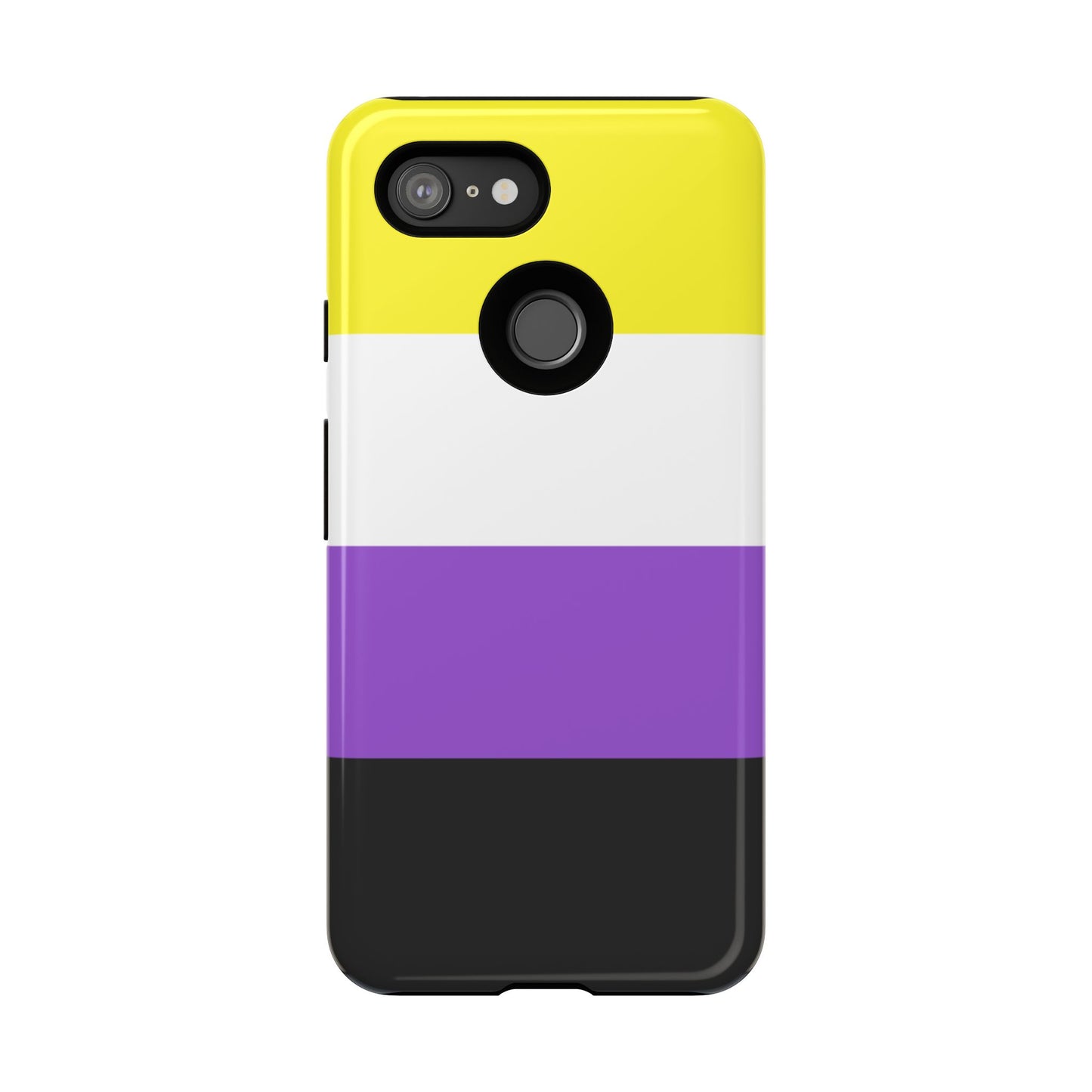 Nonbinary Pride Google Pixel Phone Case – LGBTQ Protective Cover for Pixel 6 7 8 9