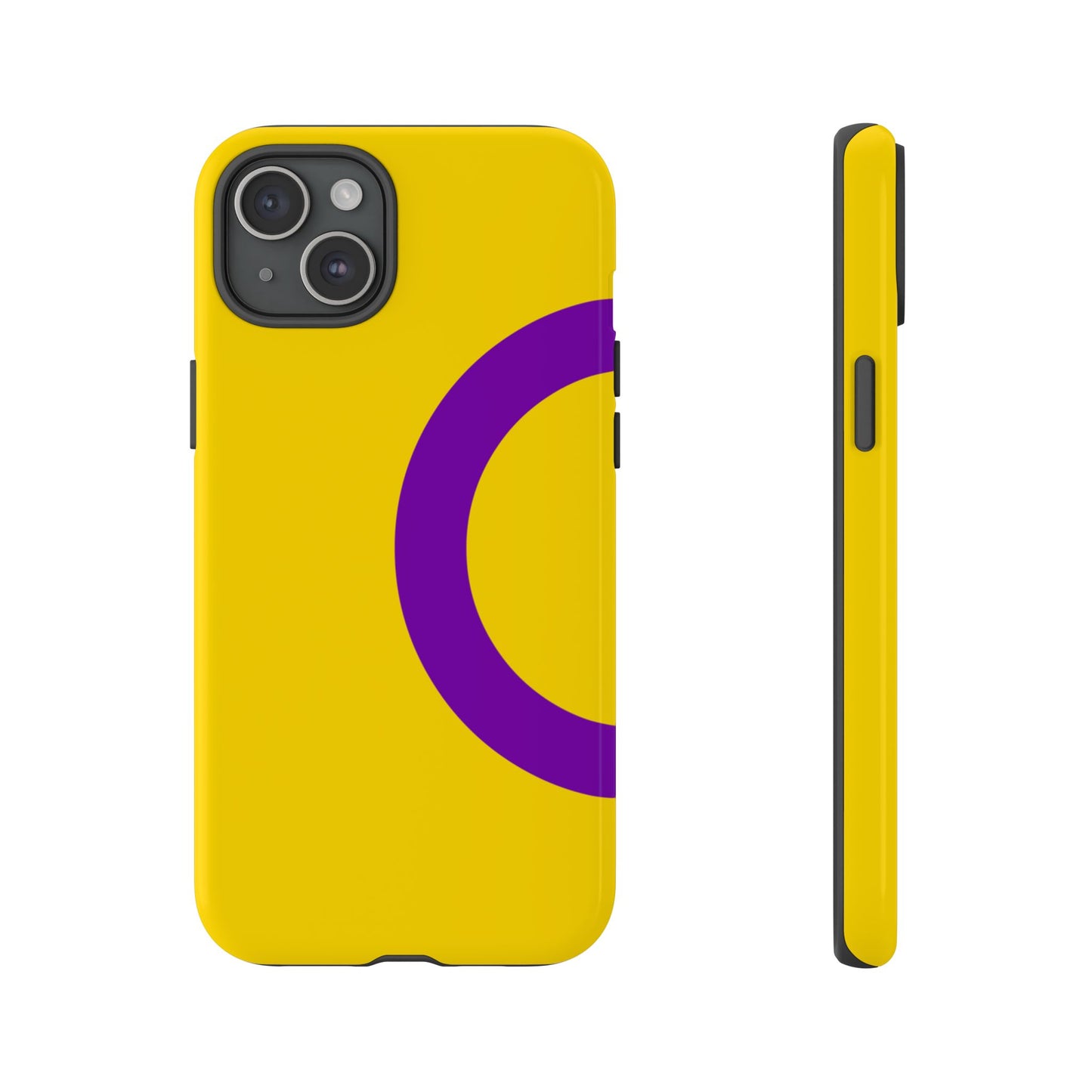 Intersex Pride iPhone Case – LGBTQ Flag Protective Cover for iPhone 11 12 13 14 15 16 17