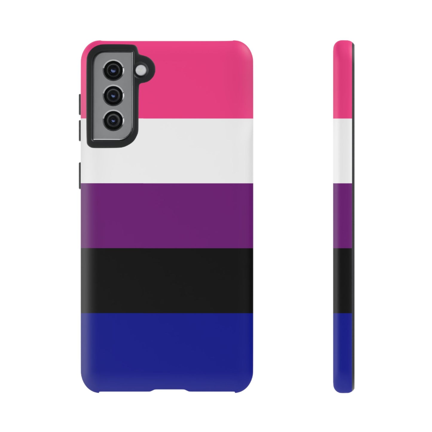 Genderfluid Pride Samsung Phone Case – LGBTQ Flag Protective Cover for Galaxy S21 S22 S23 S24 S25