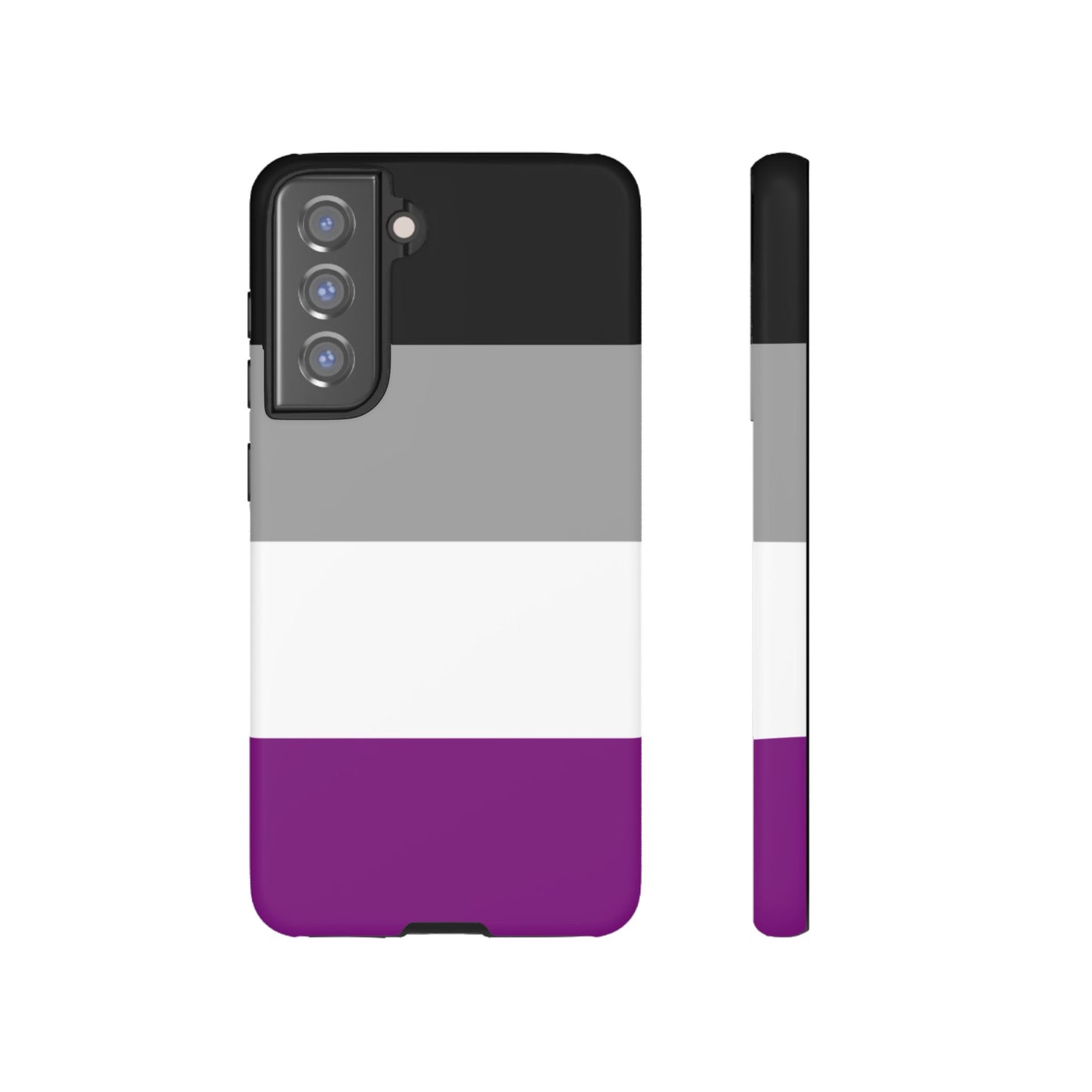 Asexual Pride Samsung Phone Case – LGBTQ Flag Protective Cover for Galaxy S21 S22 S23 S24 S25