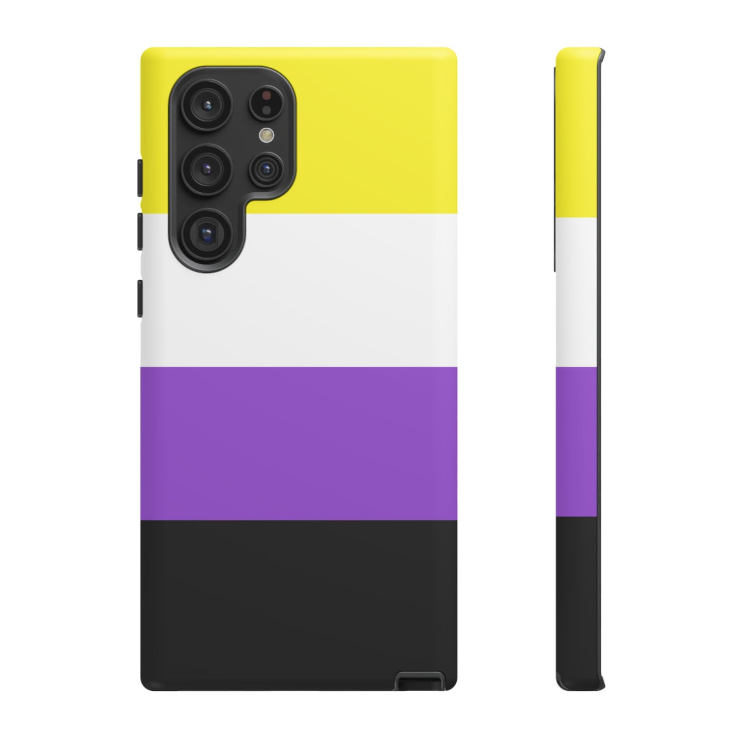 Nonbinary Pride Samsung Phone Case – LGBTQ Flag Protective Cover for Galaxy S21 S22 S23 S24 S25