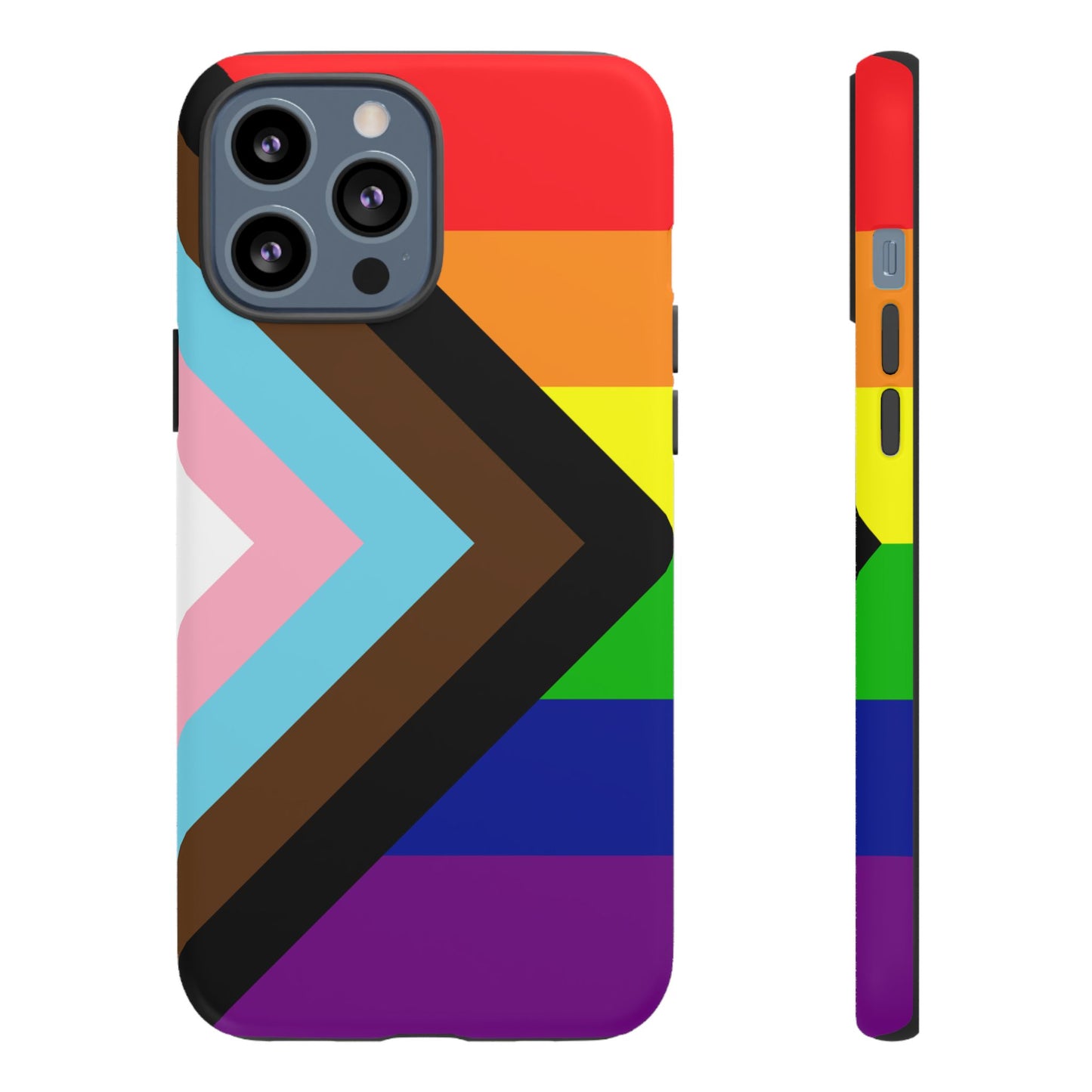 Progress Pride iPhone Case – LGBTQ Flag Protective Cover for iPhone 11 12 13 14 15 16 17