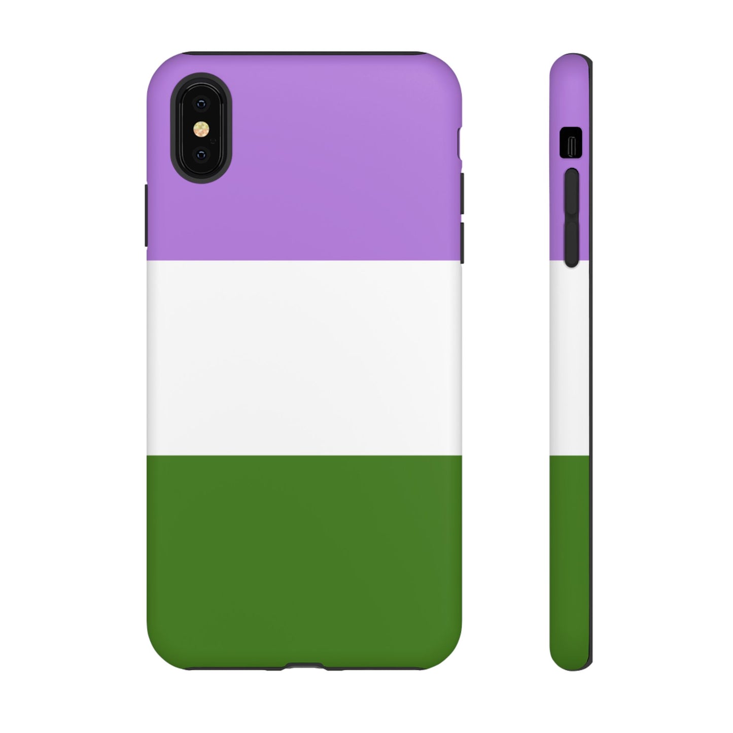 Genderqueer Pride iPhone Case – LGBTQ Flag Protective Cover for iPhone 11 12 13 14 15 16 17