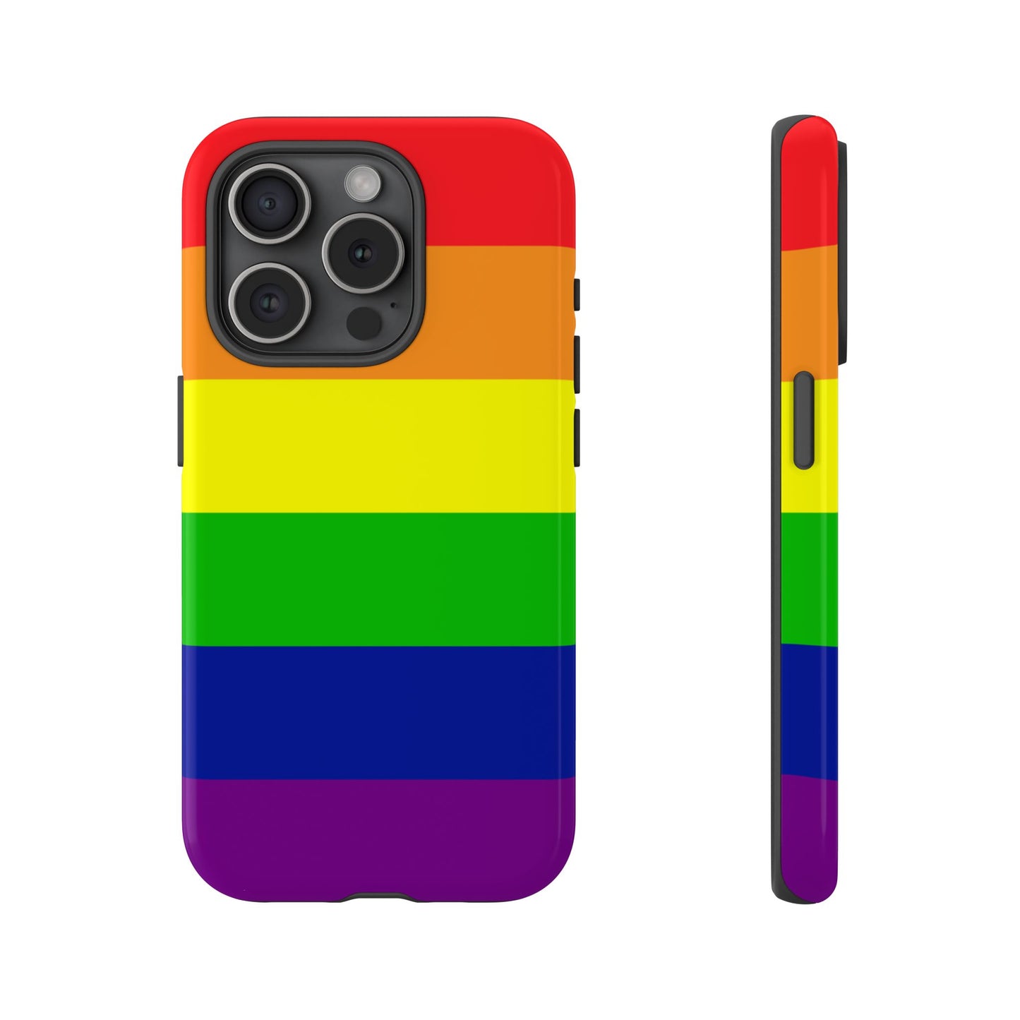 Rainbow Pride iPhone Case – LGBTQ Flag Protective Cover for iPhone 11 12 13 14 15 16 17