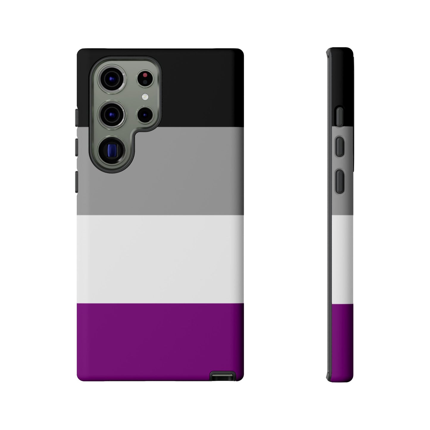 Asexual Pride Samsung Phone Case – LGBTQ Flag Protective Cover for Galaxy S21 S22 S23 S24 S25