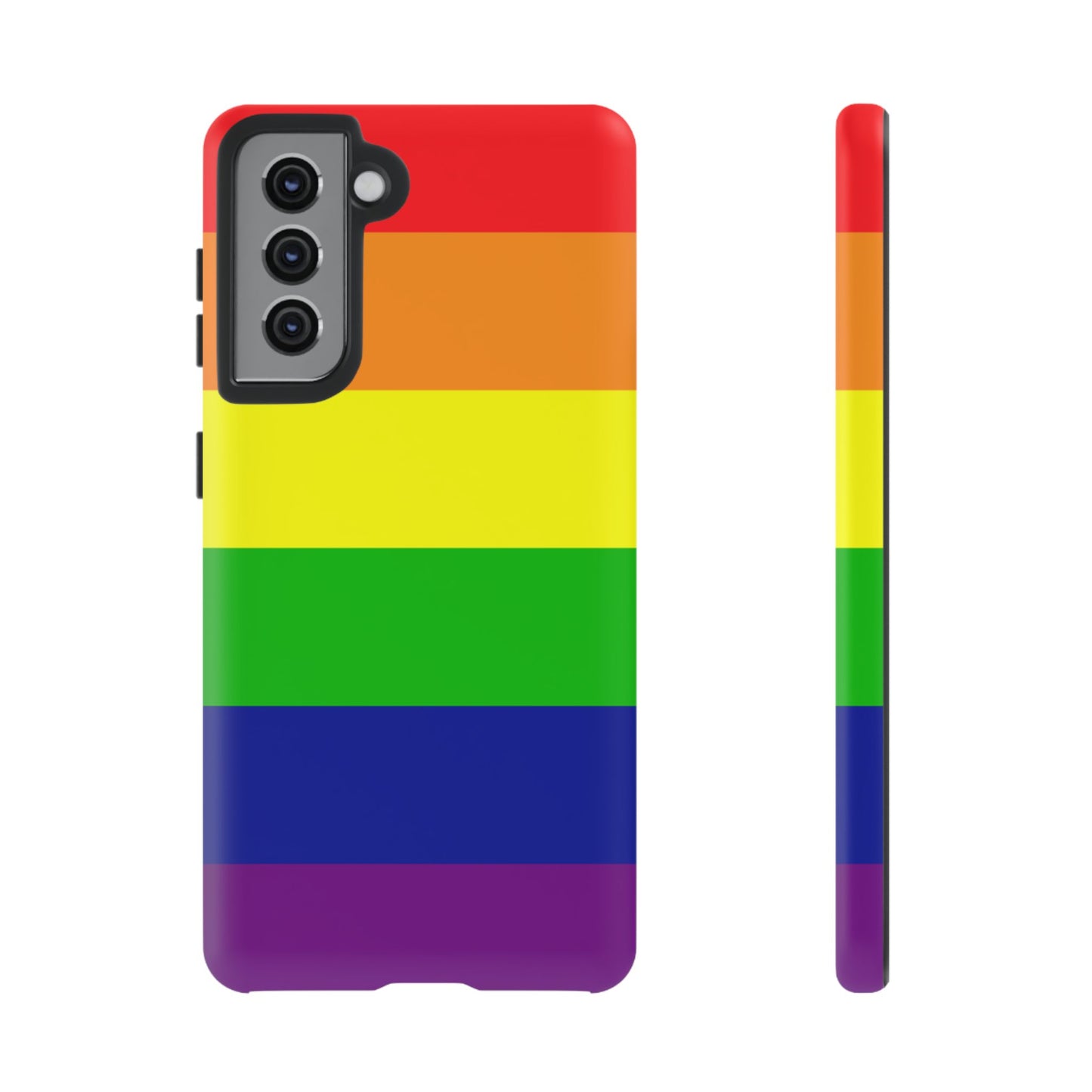 Rainbow Pride Samsung Phone Case – LGBTQ Flag Protective Cover for Galaxy S21 S22 S23 S24 S25