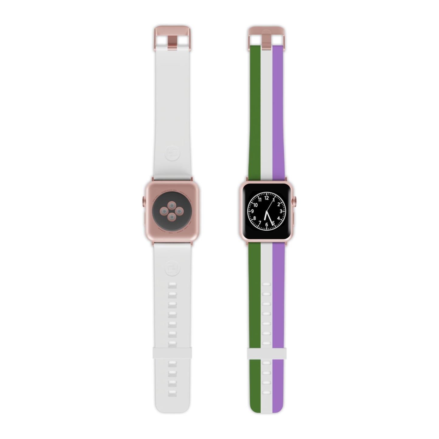 Genderqueer Pride Apple Watch Band – LGBTQ Silicone Strap