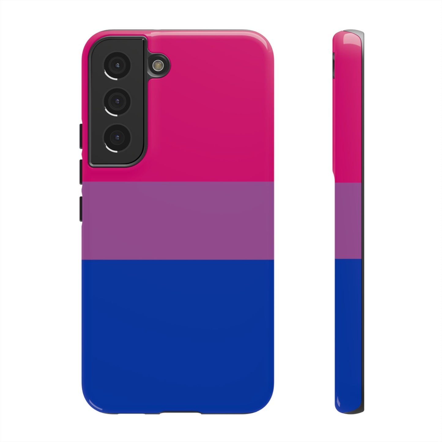 Bisexual Pride Samsung Phone Case – LGBTQ Flag Protective Cover for Galaxy S21 S22 S23 S24 S25