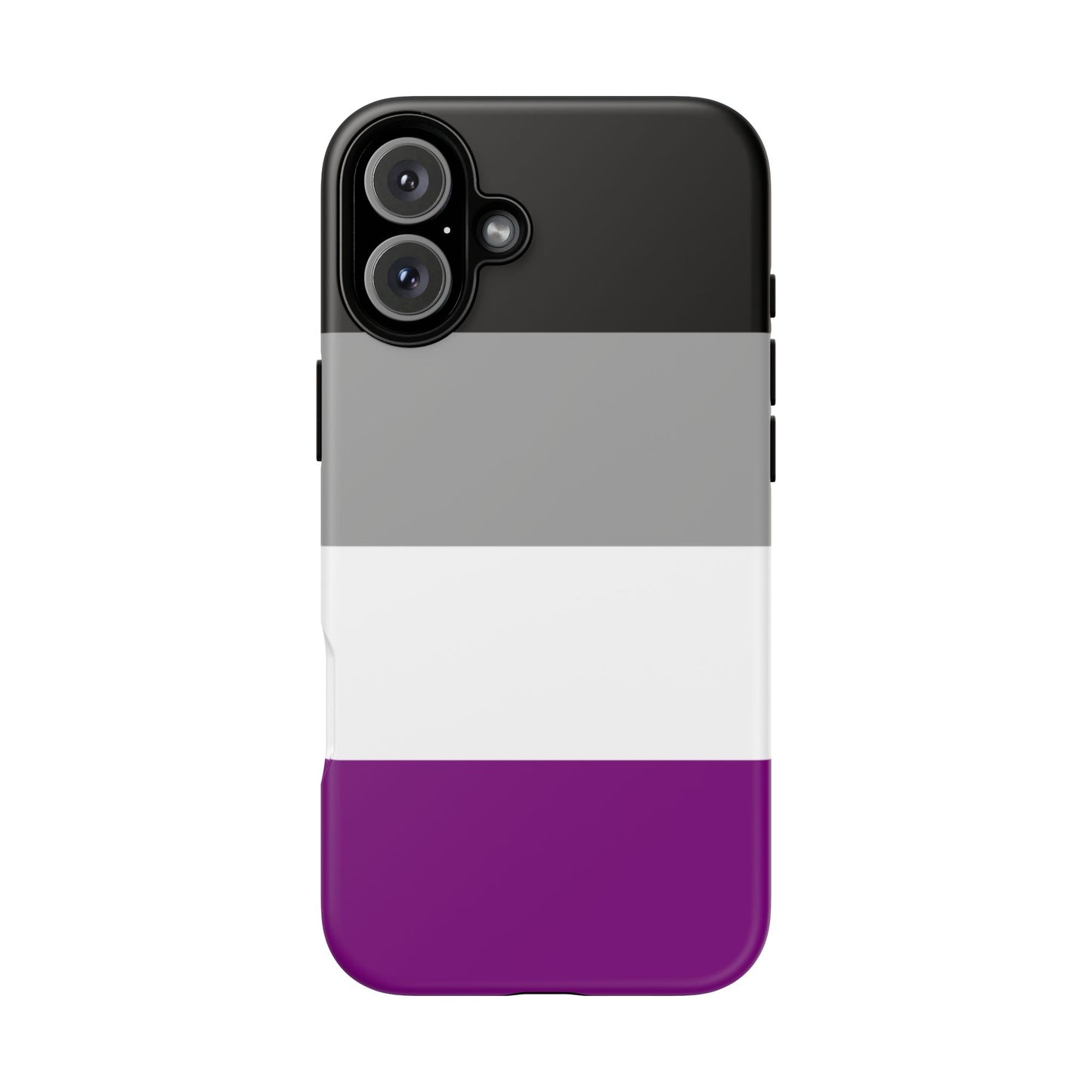 Asexual Pride iPhone Case – LGBTQ Flag Protective Cover for iPhone 11 12 13 14 15 16 17