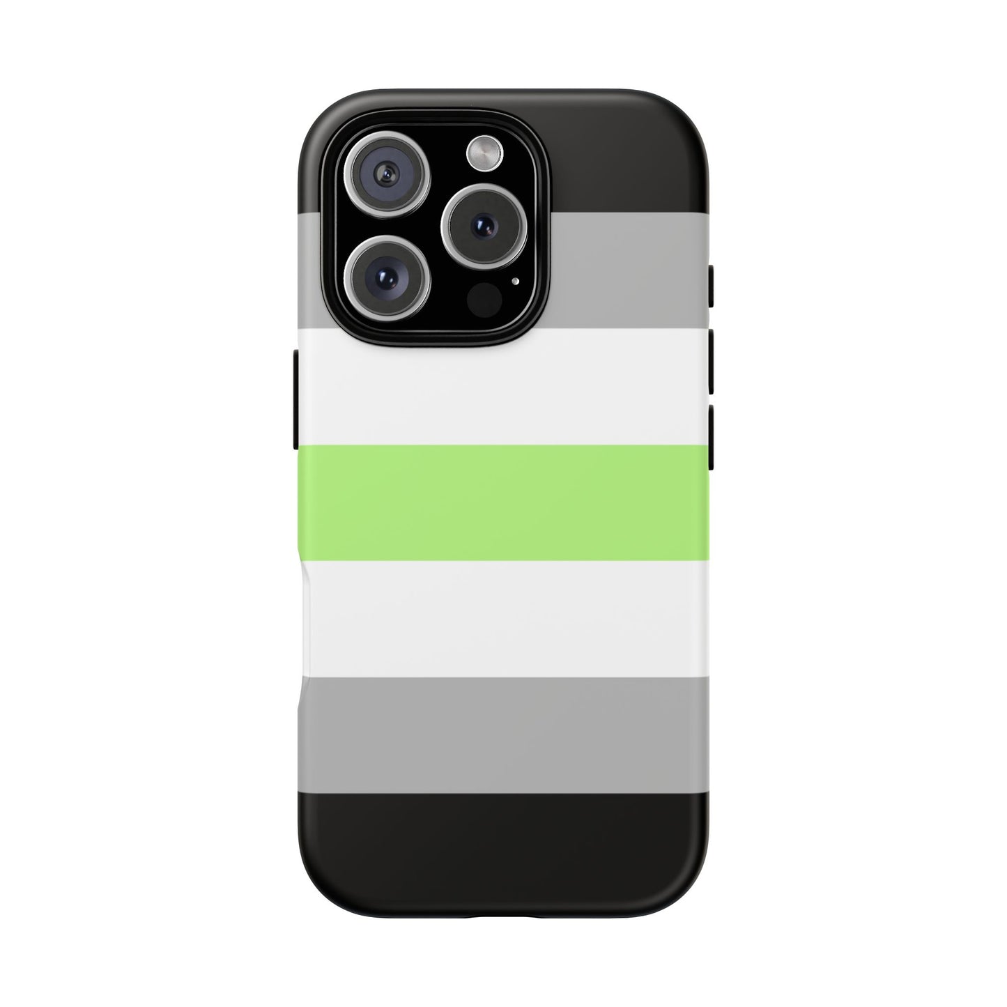 Agender Pride iPhone Case – LGBTQ Flag Protective Cover for iPhone 11 12 13 14 15 16 17