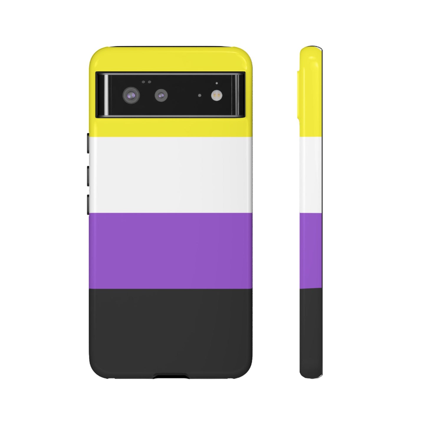 Nonbinary Pride Google Pixel Phone Case – LGBTQ Protective Cover for Pixel 6 7 8 9