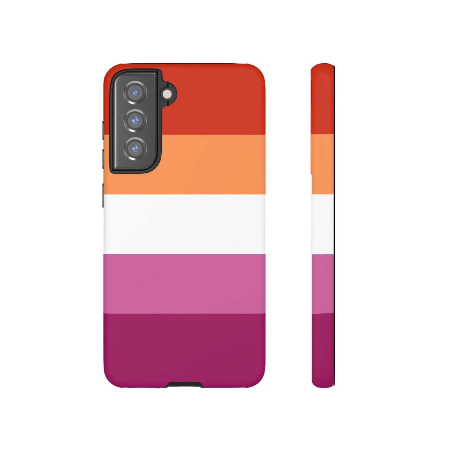 Lesbian Pride Samsung Phone Case – LGBTQ Flag Protective Cover for Galaxy S21 S22 S23 S24 S25
