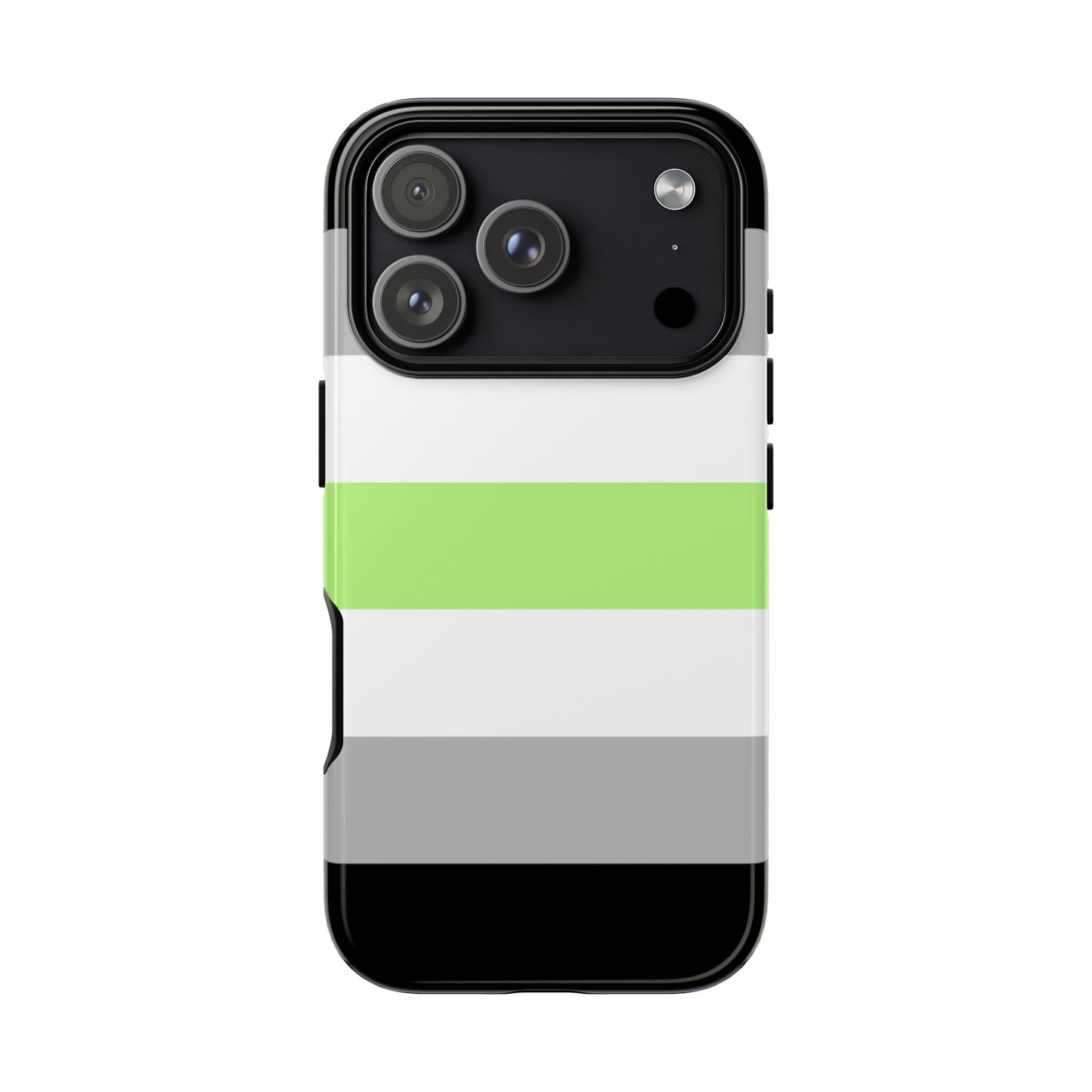 Agender Pride iPhone Case – LGBTQ Flag Protective Cover for iPhone 11 12 13 14 15 16 17