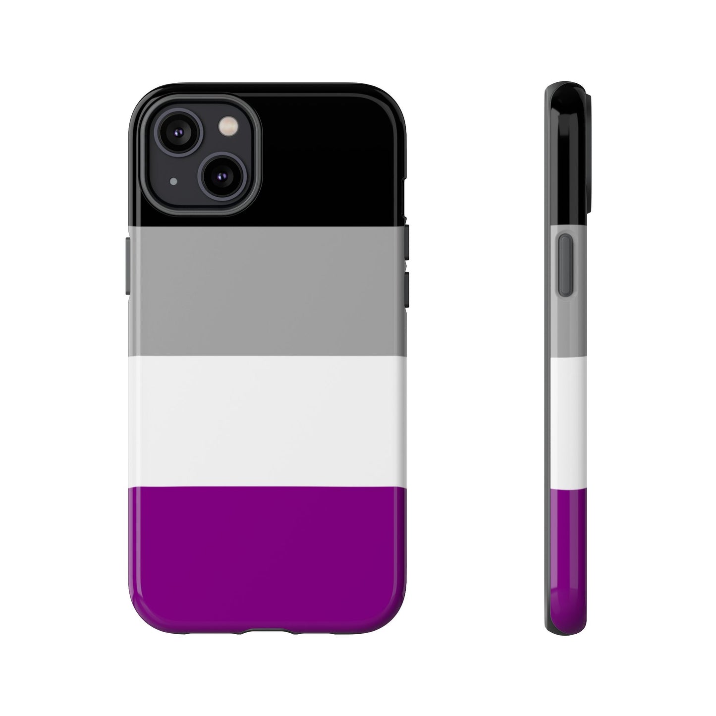 Asexual Pride iPhone Case – LGBTQ Flag Protective Cover for iPhone 11 12 13 14 15 16 17