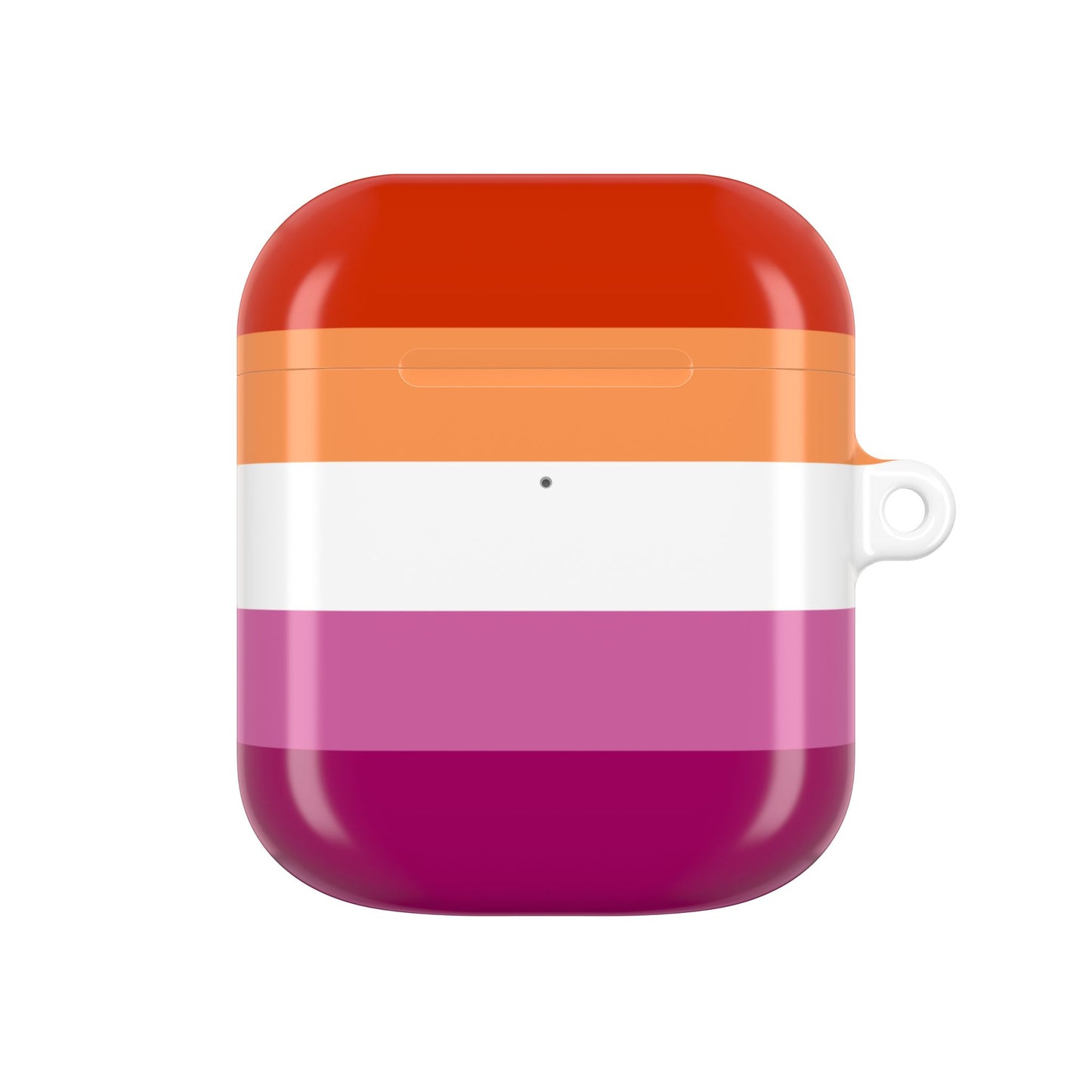 Lesbian Pride Flag AirPods Case Cover | LGBTQ AirPods Case for AirPods Pro & Gen 1–4