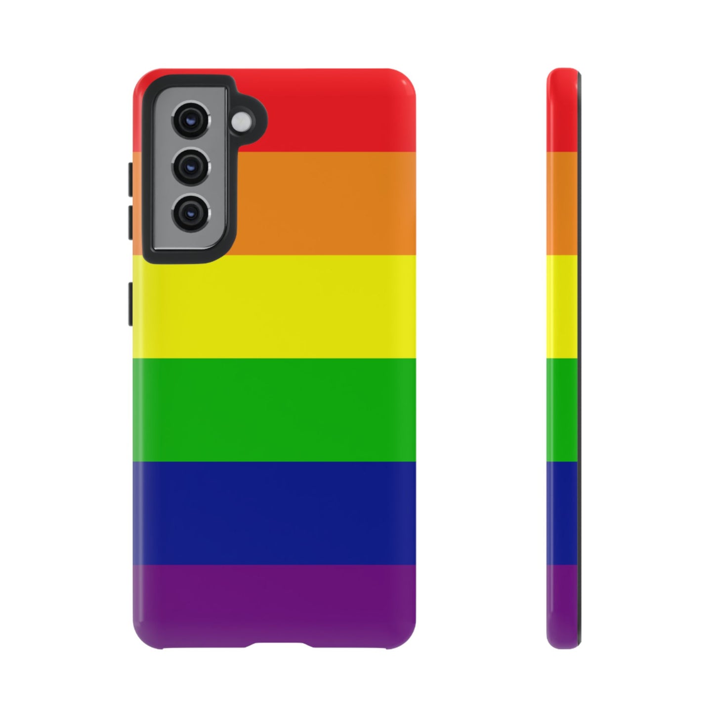 Rainbow Pride Samsung Phone Case – LGBTQ Flag Protective Cover for Galaxy S21 S22 S23 S24 S25