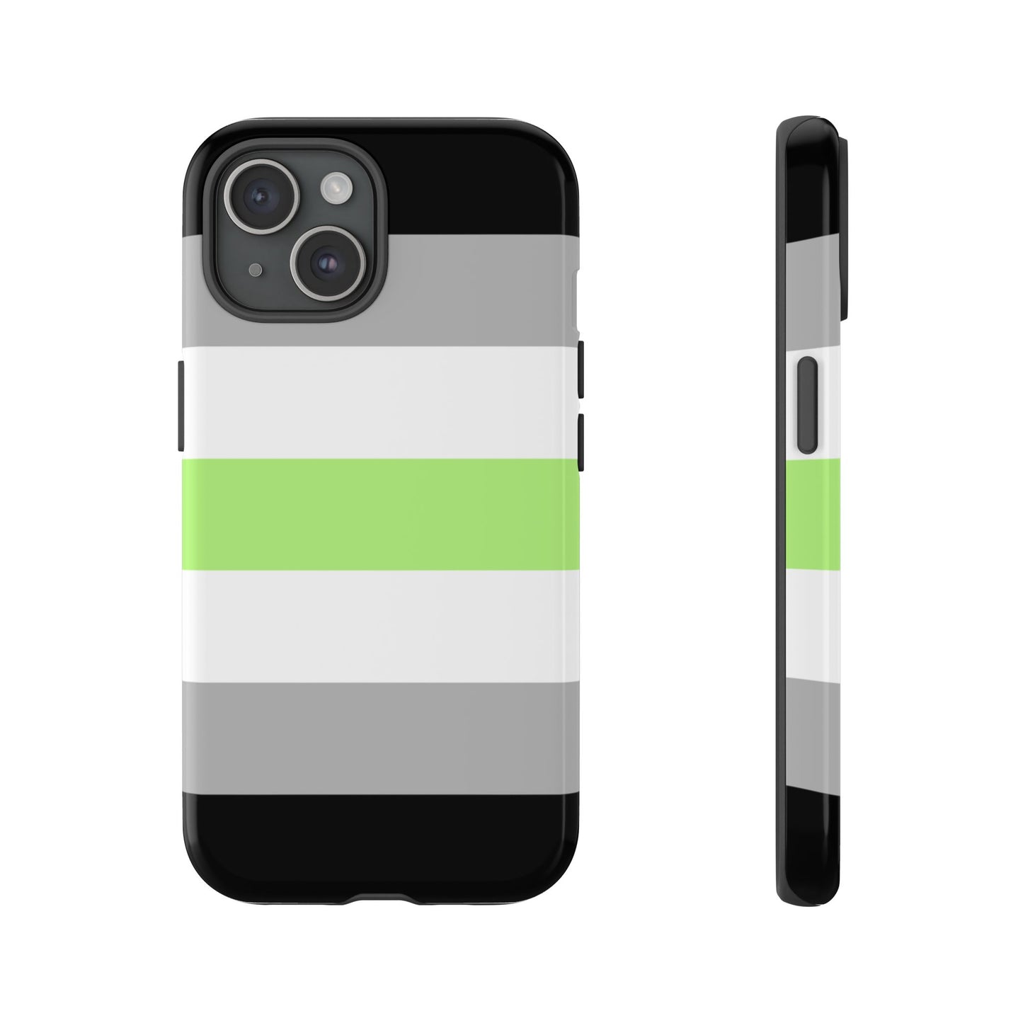 Agender Pride iPhone Case – LGBTQ Flag Protective Cover for iPhone 11 12 13 14 15 16 17