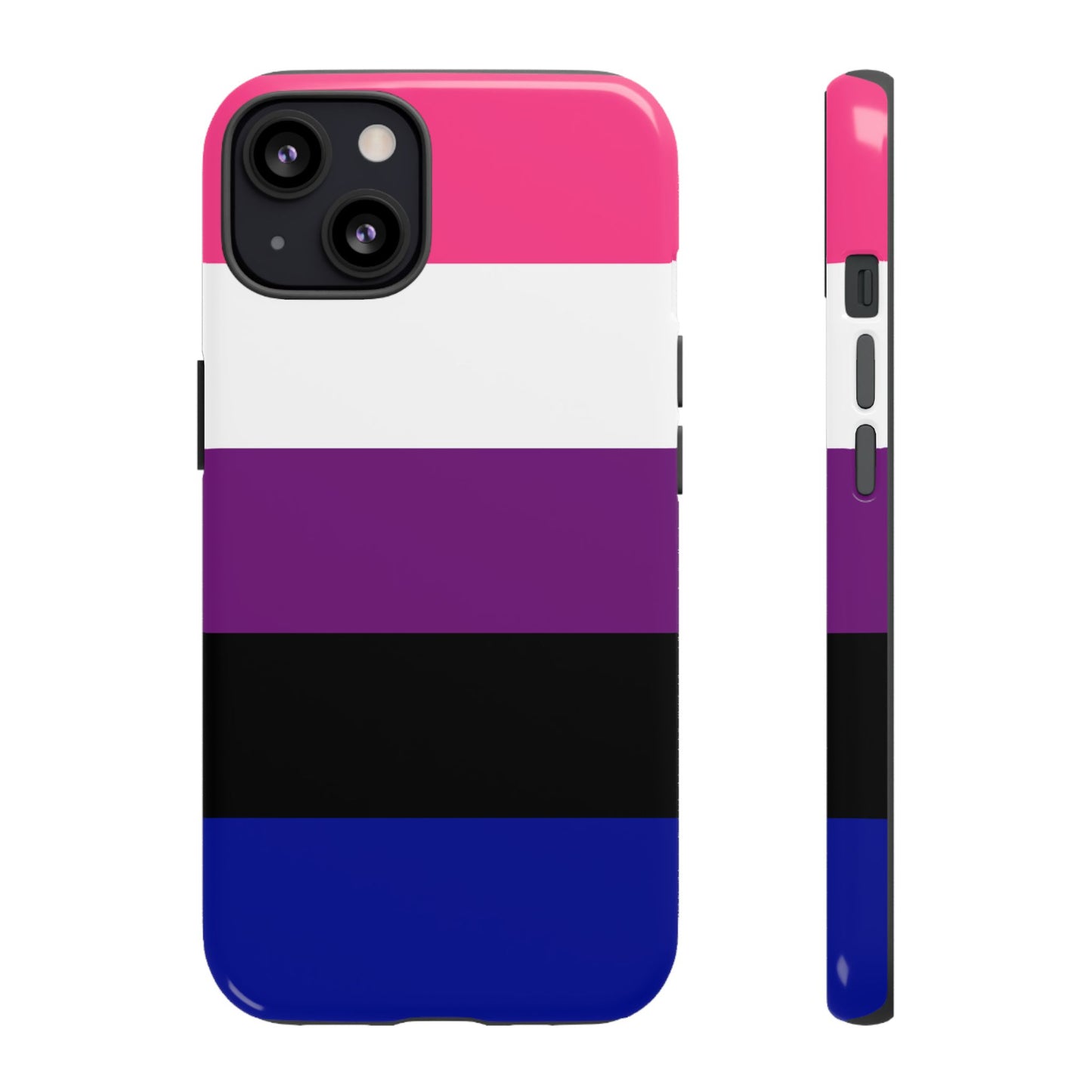 Genderfluid Pride iPhone Case – LGBTQ Flag Protective Cover for iPhone 11 12 13 14 15 16 17