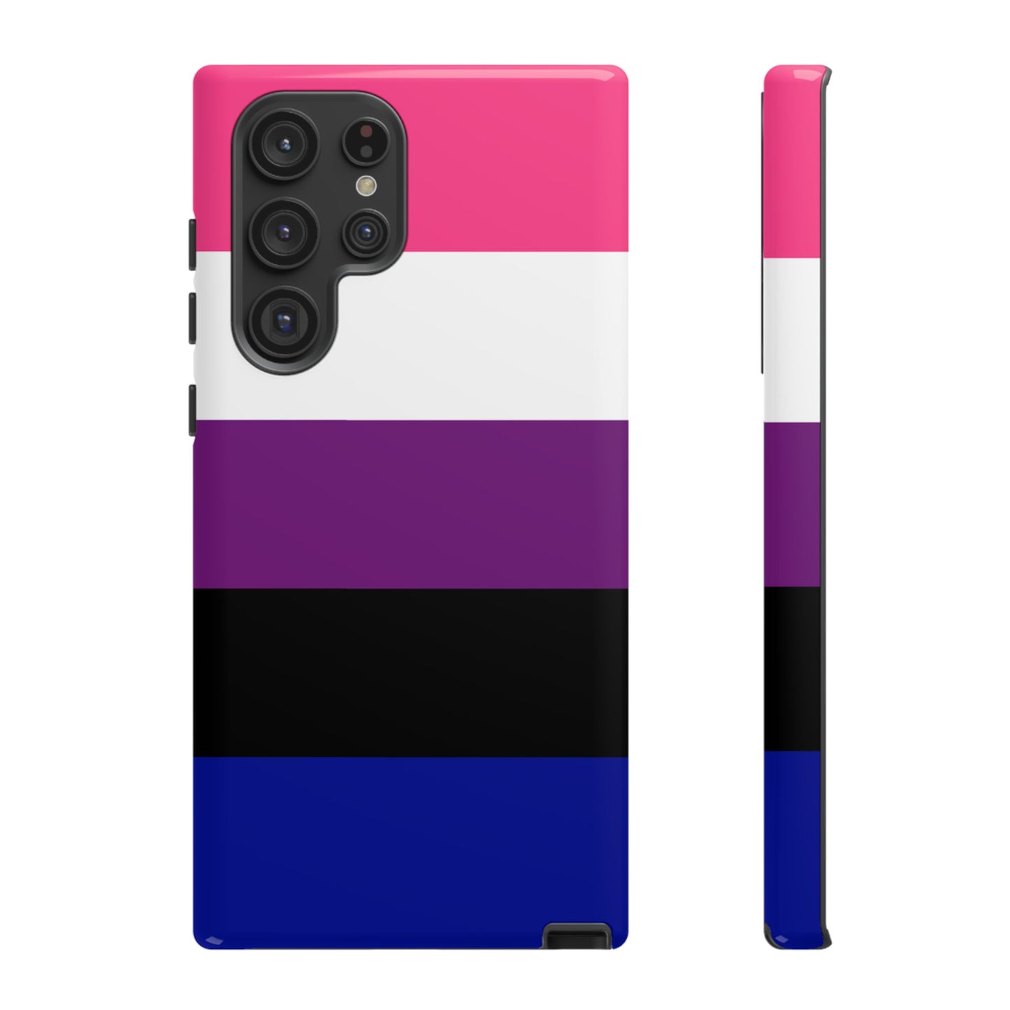 Genderfluid Pride Samsung Phone Case – LGBTQ Flag Protective Cover for Galaxy S21 S22 S23 S24 S25