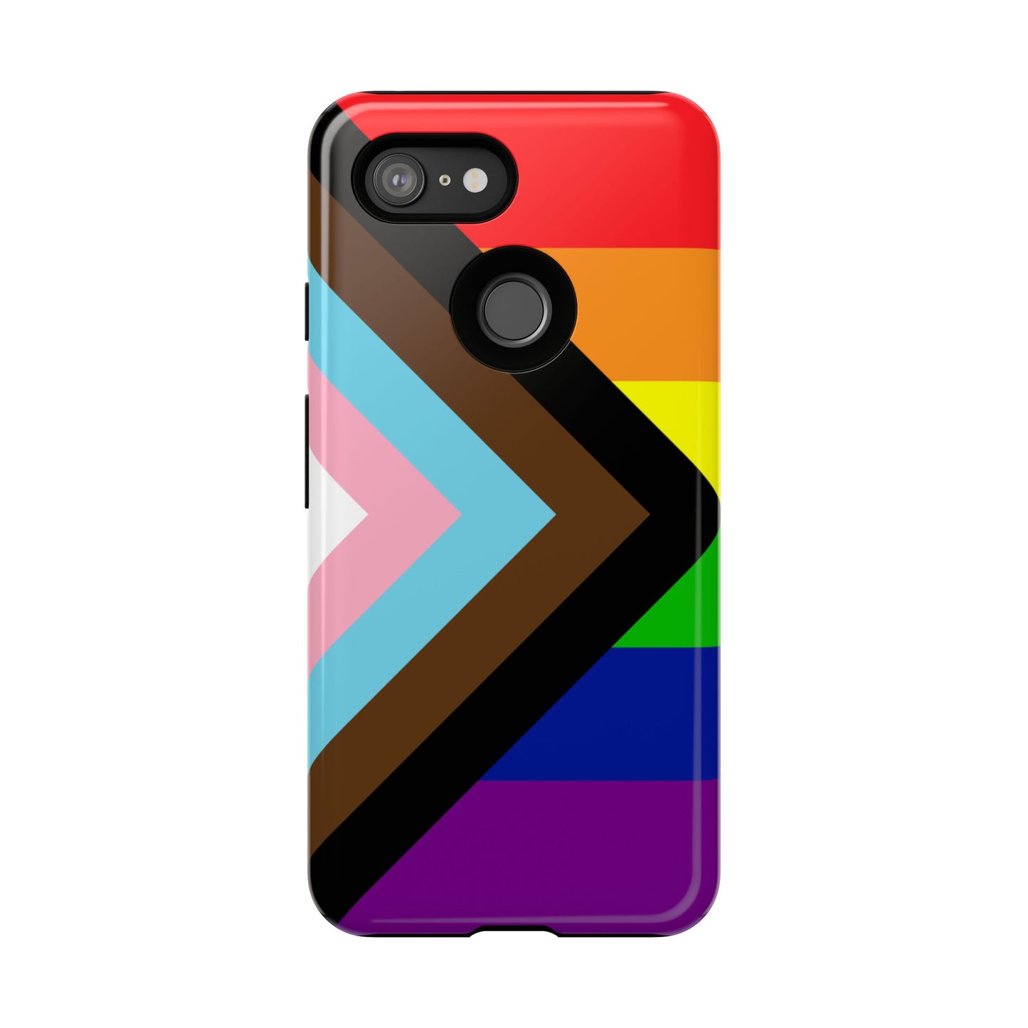 Progress Pride Google Pixel Phone Case – LGBTQ Protective Cover for Pixel 6 7 8 9