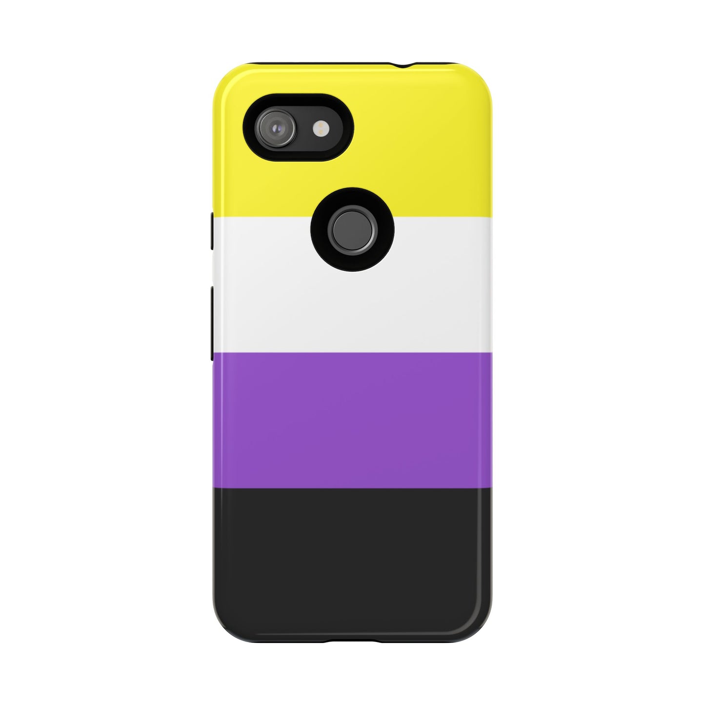 Nonbinary Pride Google Pixel Phone Case – LGBTQ Protective Cover for Pixel 6 7 8 9