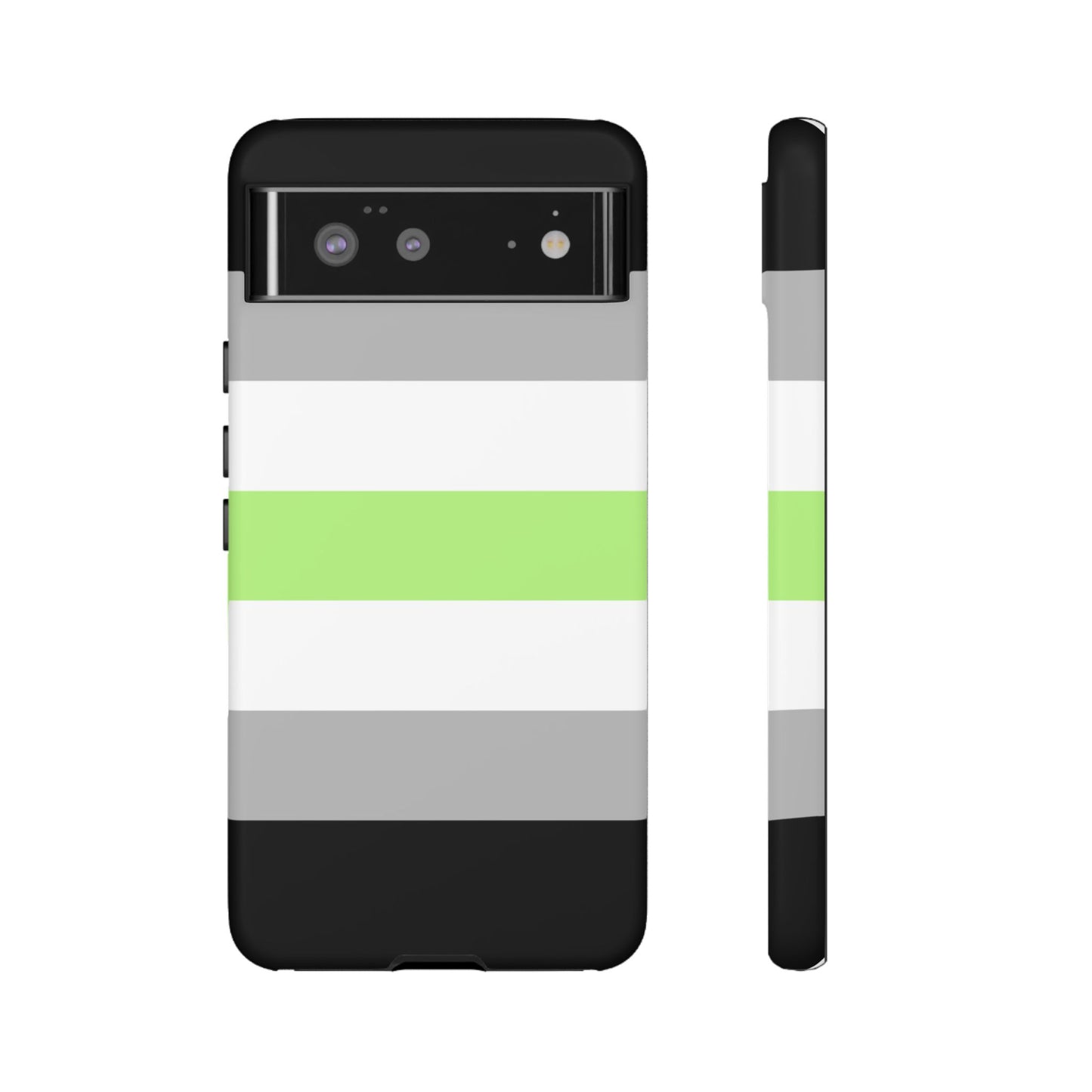 Agender Pride Google Pixel Phone Case – LGBTQ Protective Cover for Pixel 6 7 8 9