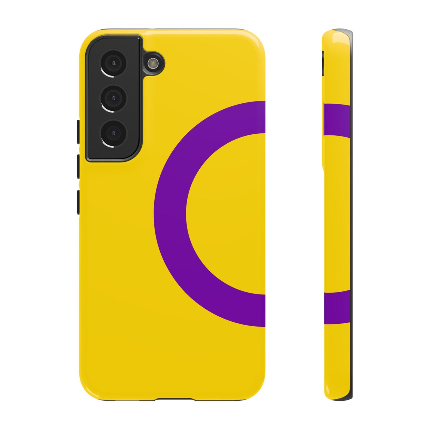 Intersex Pride Samsung Phone Case – LGBTQ Flag Protective Cover for Galaxy S21 S22 S23 S24 S25