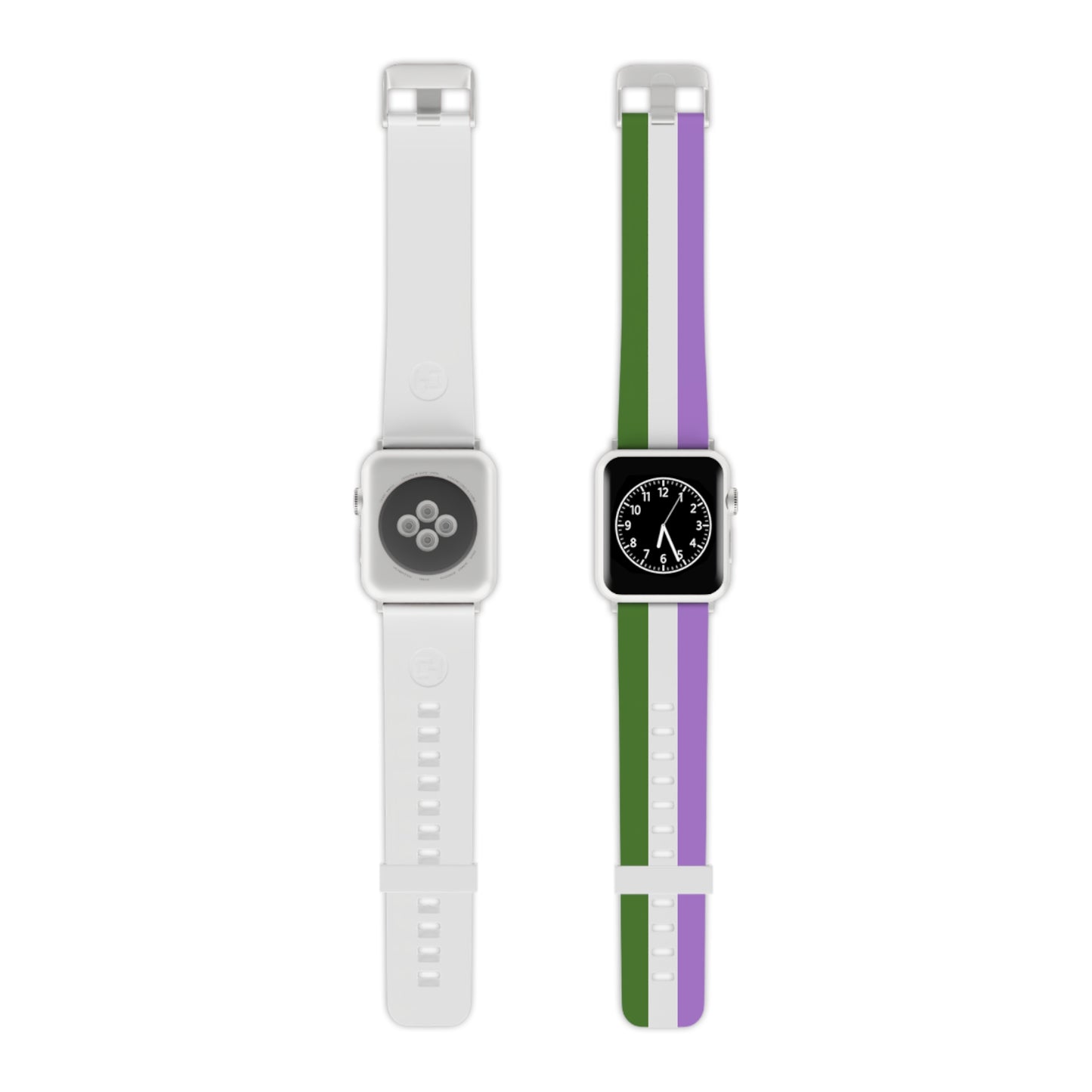 Genderqueer Pride Apple Watch Band – LGBTQ Silicone Strap