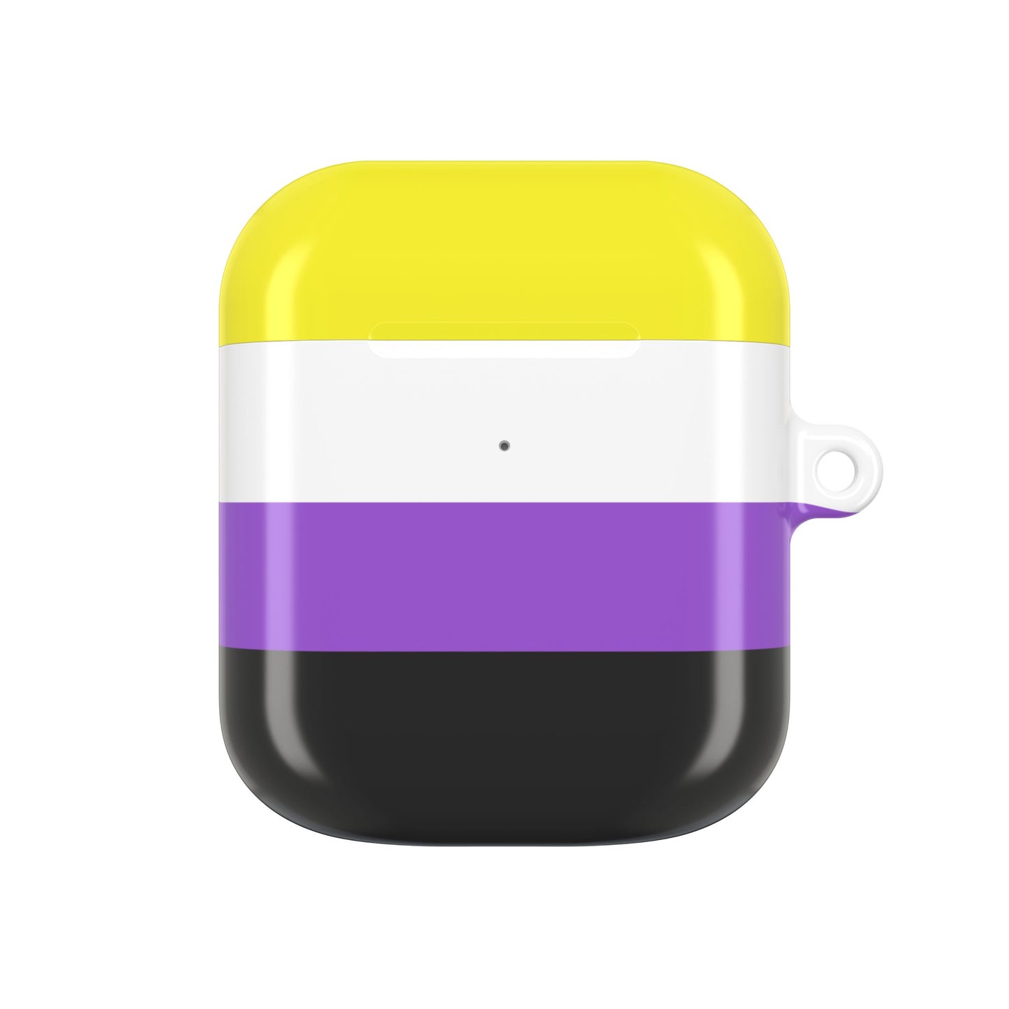Nonbinary Pride Flag AirPods Case Cover | LGBTQ AirPods Case for AirPods Pro & Gen 1–4