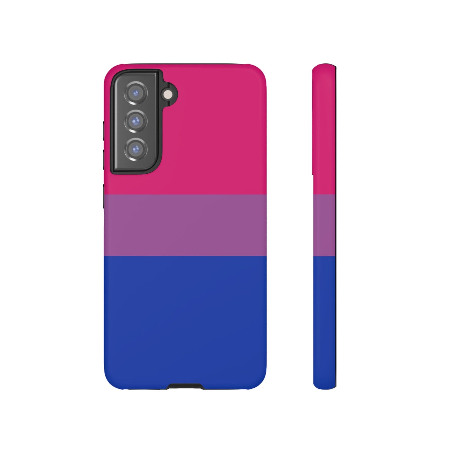 Bisexual Pride Samsung Phone Case – LGBTQ Flag Protective Cover for Galaxy S21 S22 S23 S24 S25