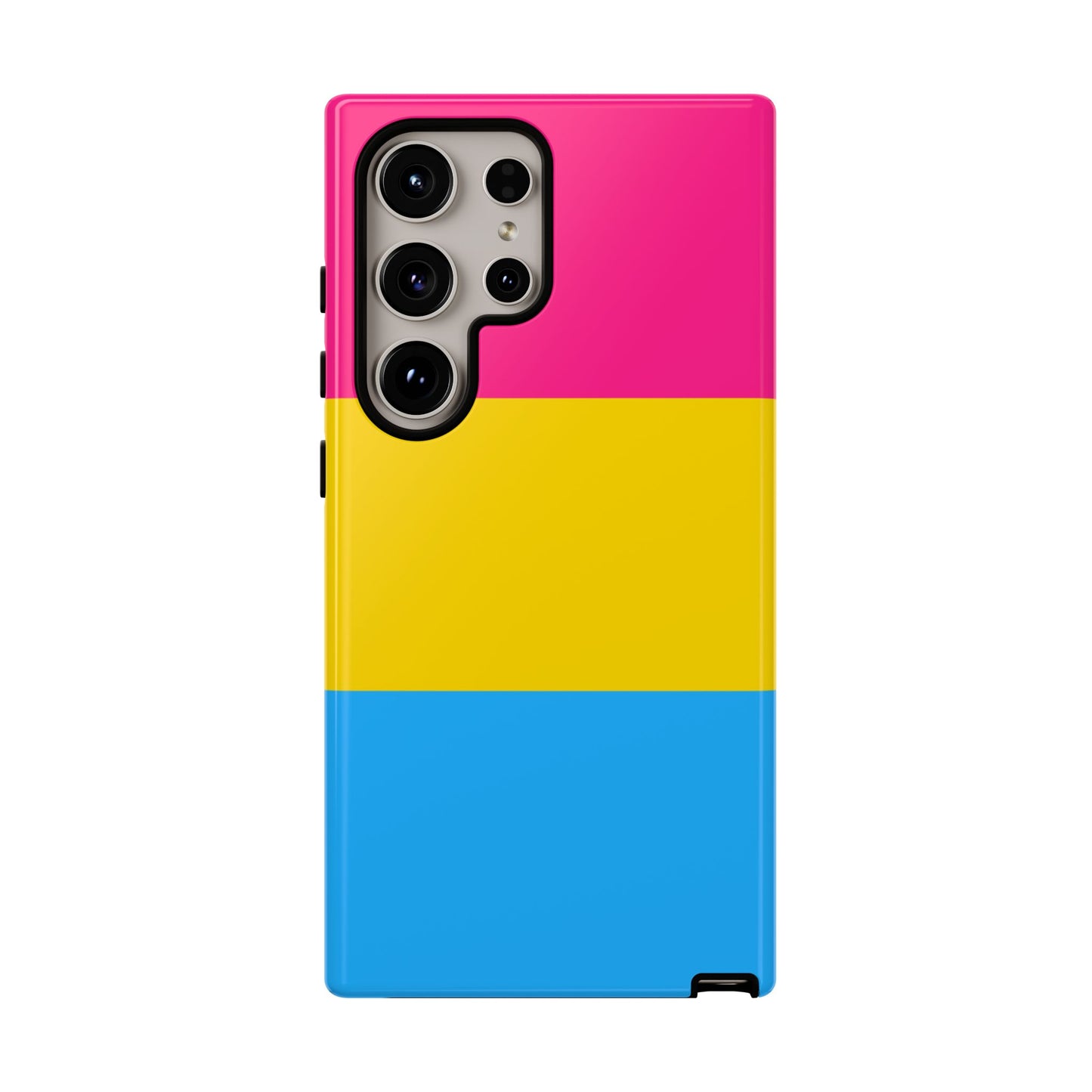 Pansexual Pride Samsung Phone Case – LGBTQ Flag Protective Cover for Galaxy S21 S22 S23 S24 S25