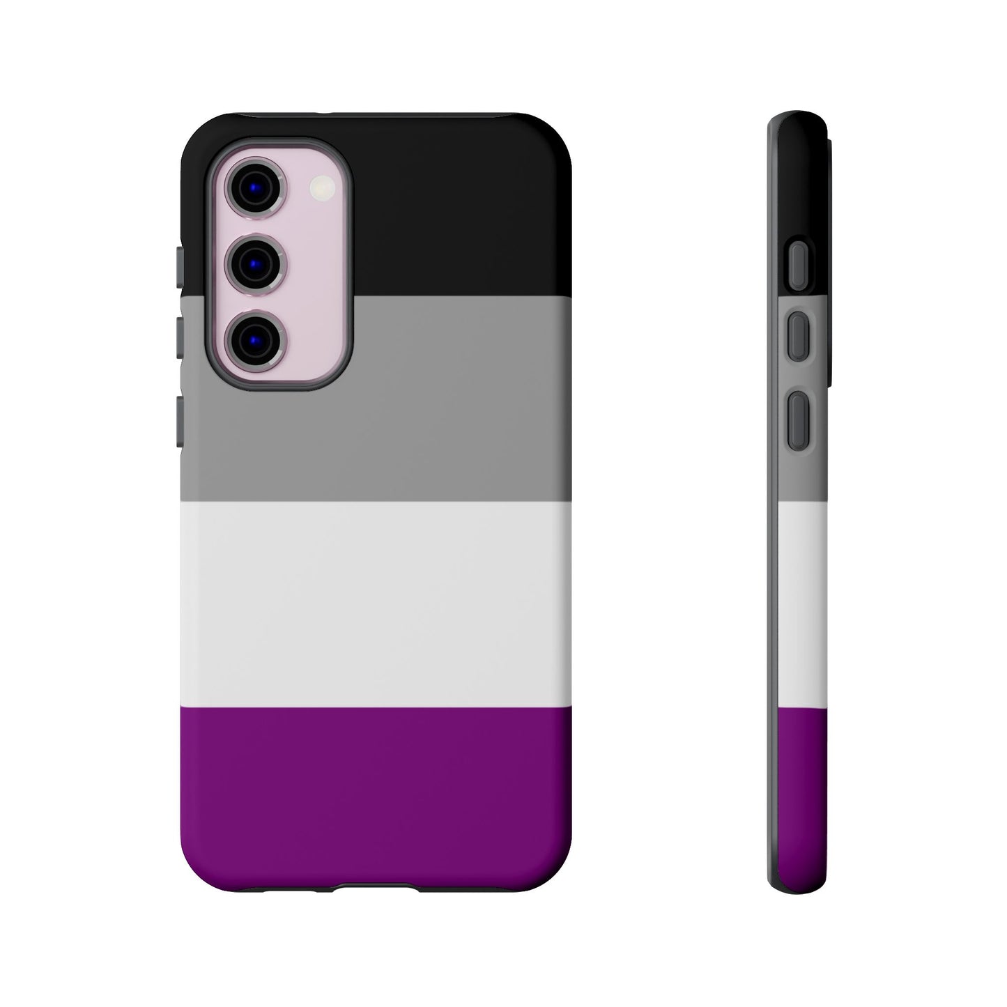 Asexual Pride Samsung Phone Case – LGBTQ Flag Protective Cover for Galaxy S21 S22 S23 S24 S25