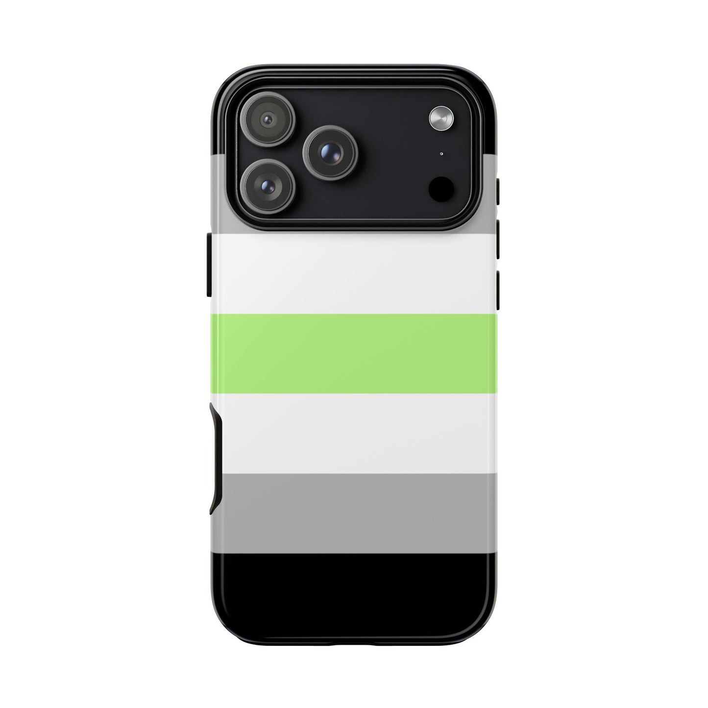 Agender Pride iPhone Case – LGBTQ Flag Protective Cover for iPhone 11 12 13 14 15 16 17