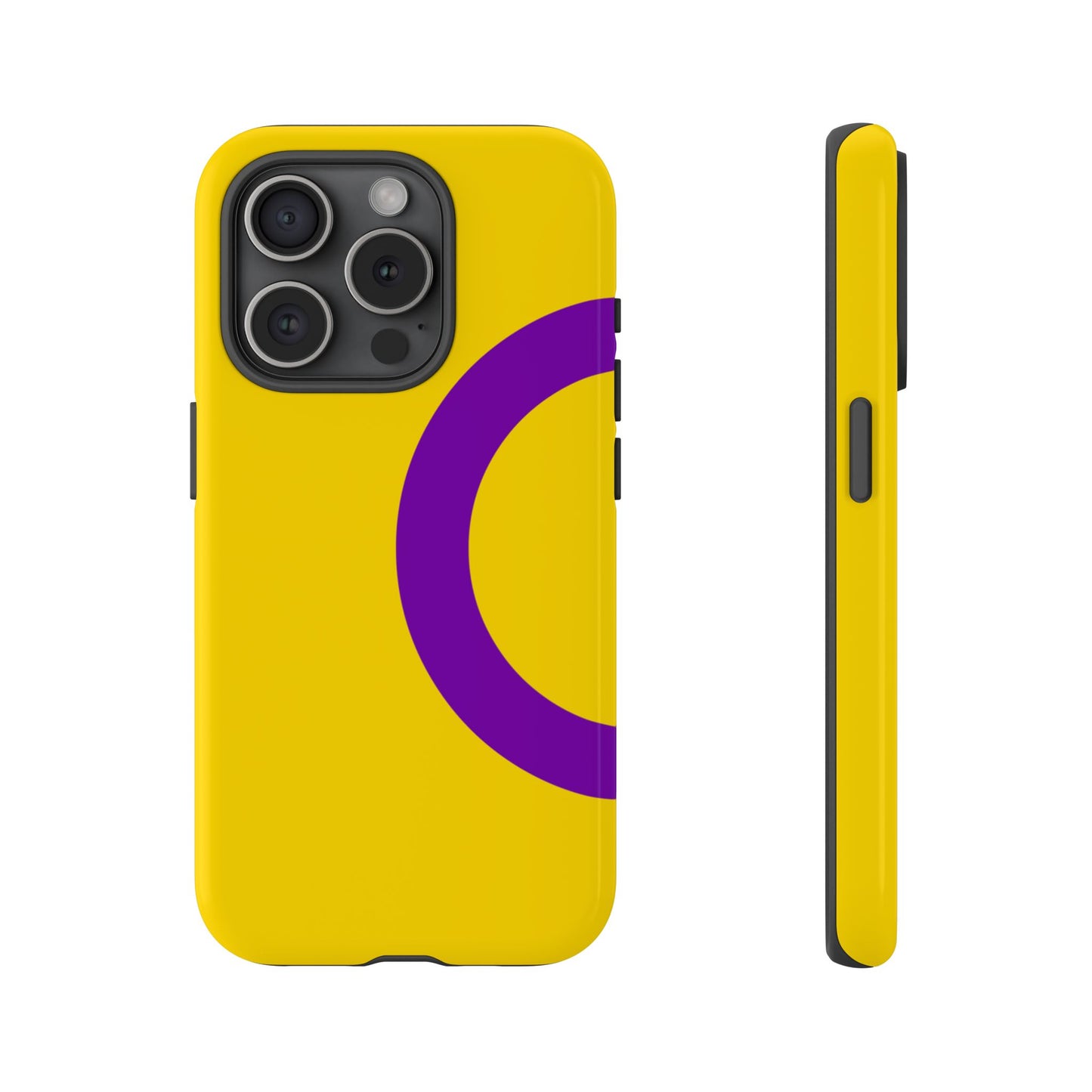 Intersex Pride iPhone Case – LGBTQ Flag Protective Cover for iPhone 11 12 13 14 15 16 17